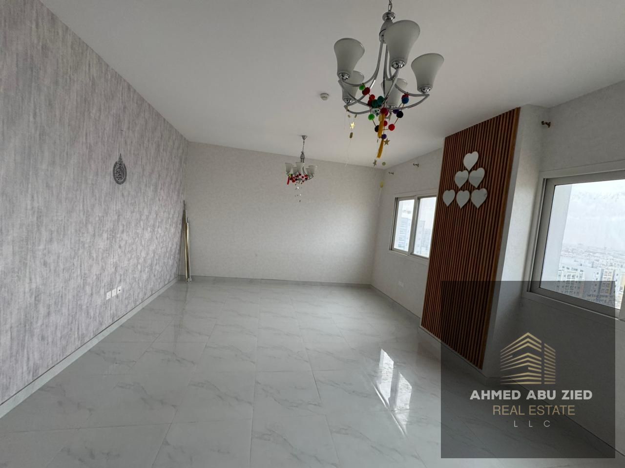 Luxury 2 Master Bedrooms Apartment with Hall for Annual Rent in Al Jurf 3, Ajman – Brand New – Near Sheikh Mohammed Bin Zayed Road – Free Parking – AE