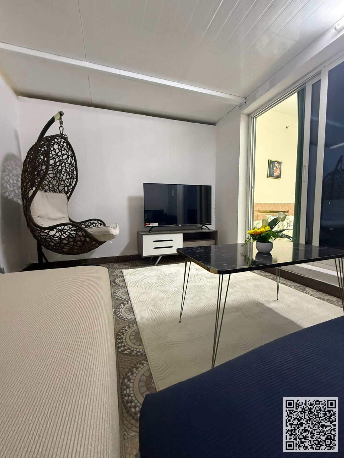 A golden opportunity! Luxurious, fully furnished studio apartment for monthly rent in Al Yasmin Towers, Al Jurf 2, Ajman