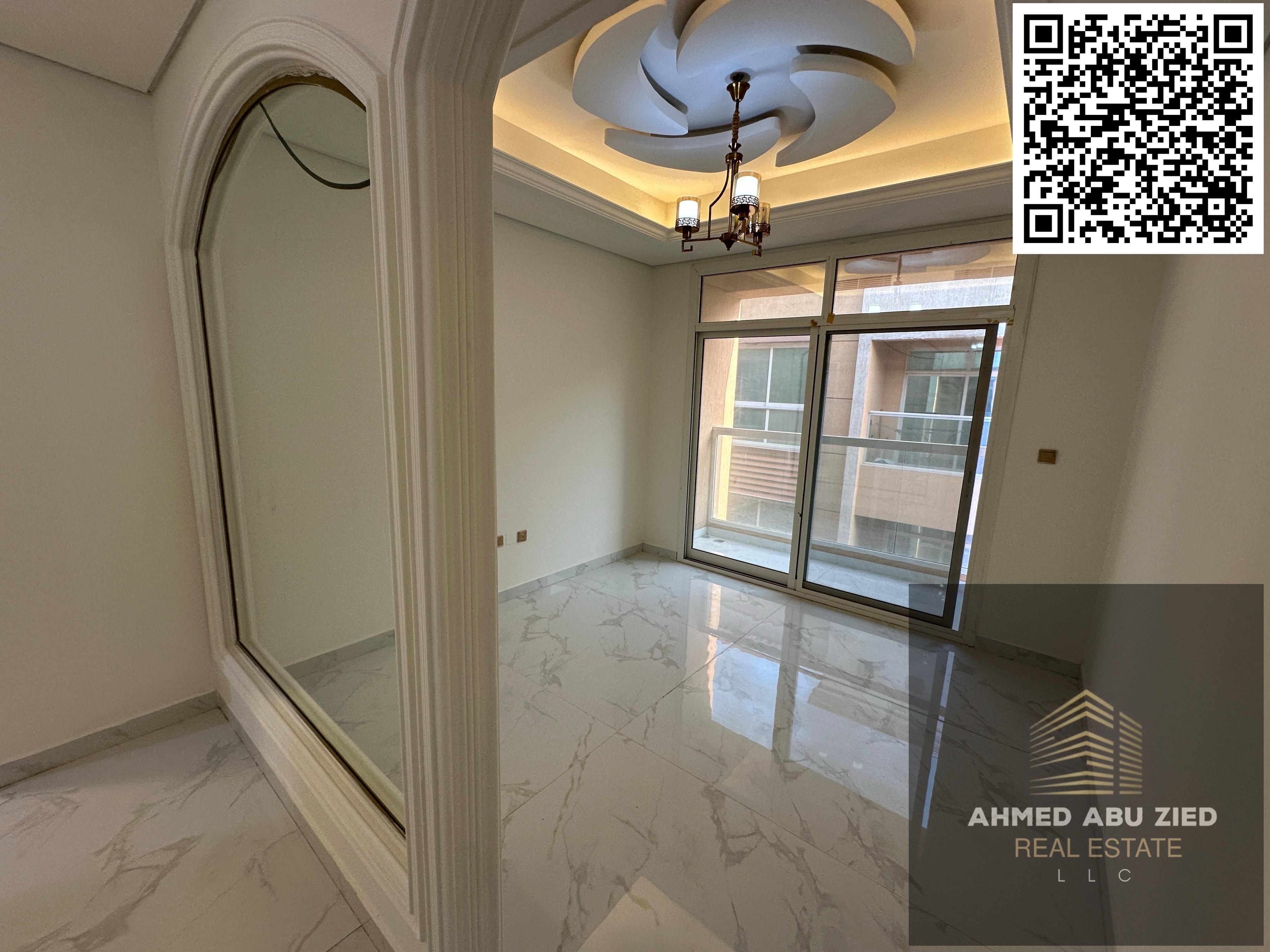 Luxury & Elegant 2BR + Hall + Majlis | Second Tenant | Near Schools Street & ADNOC Station | 2 Bathrooms | Balcony | Built‑in Wardrobes | Gym & Swimmi