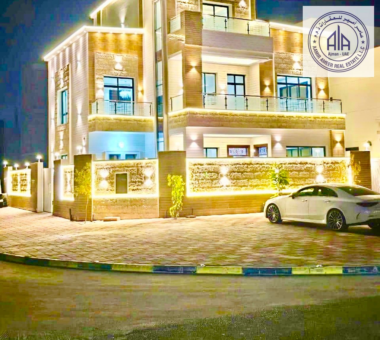 7 BEDROOM FULLY INDEPENDENT VILLA AVAILABLE FOR RENT IN AL YASMEEN AJMAN