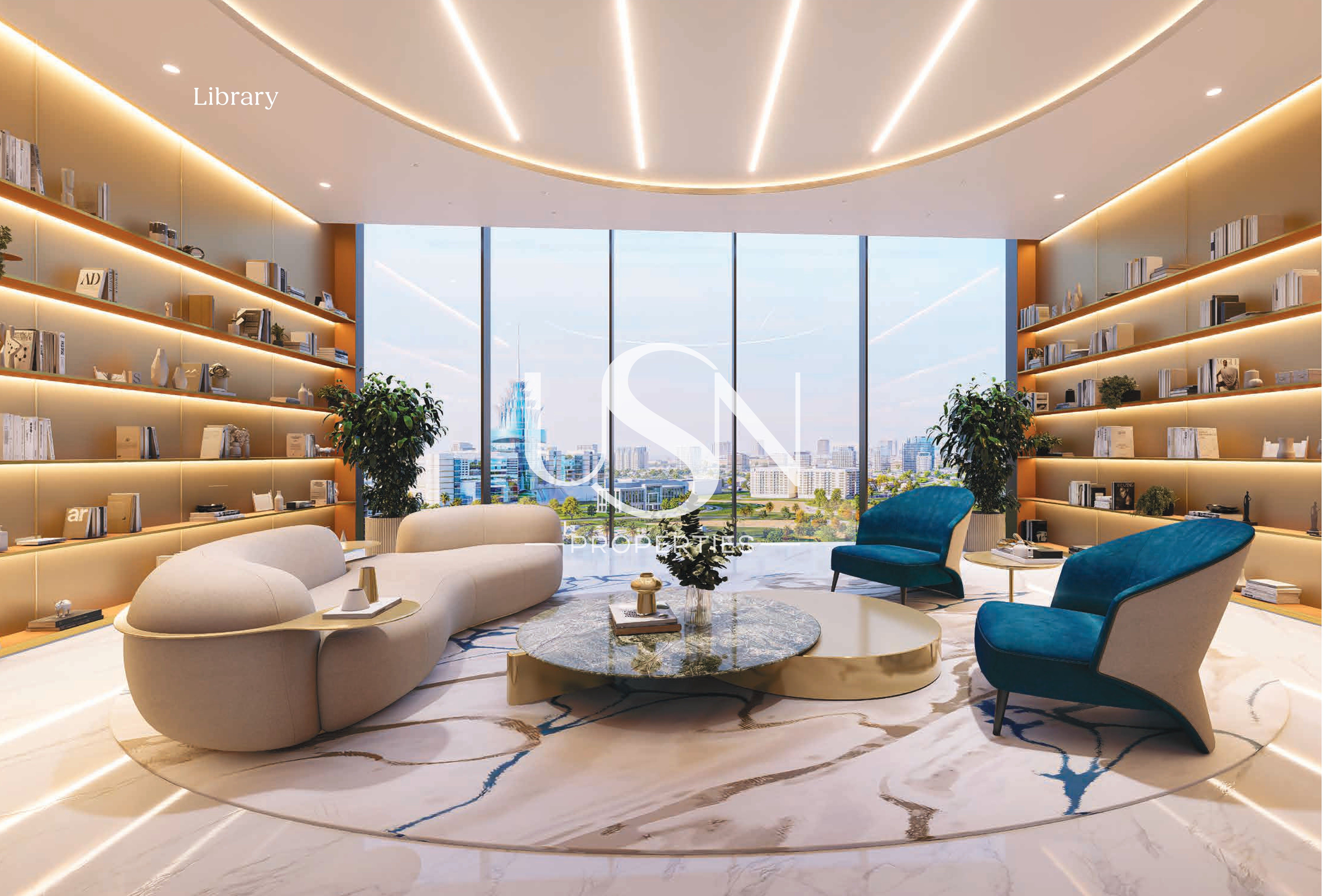 2-Bedroom Type A with Private Pool & Skyscraper Views