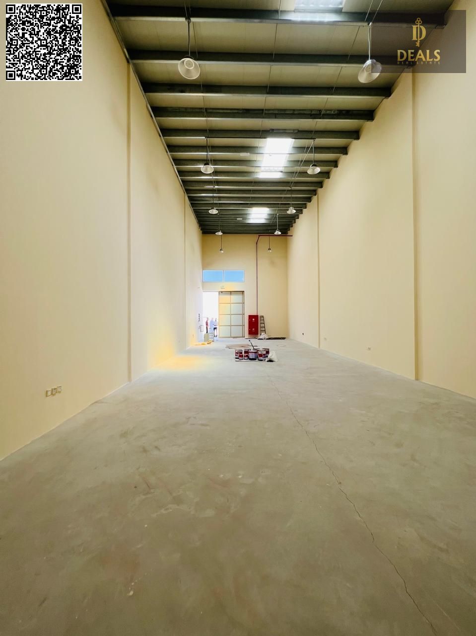 Brand New 1,700 Sqft Warehouse | 20 kW Power | Prime Al Jurf 2 Location