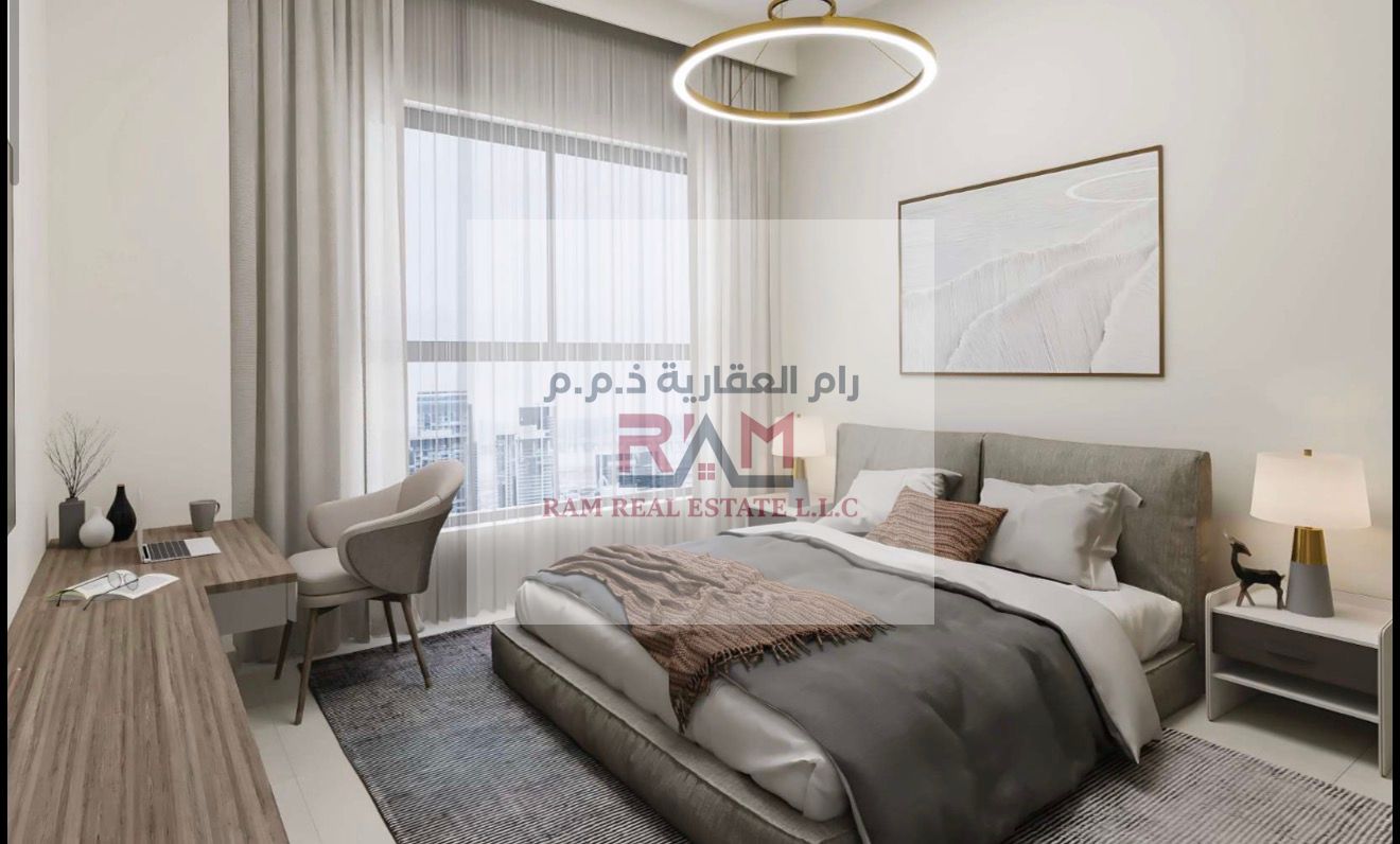 Two Bedroom Apartment for Sale in Oasis Tower 3 Ajman Prime Location Flexible Payment Plan Open View