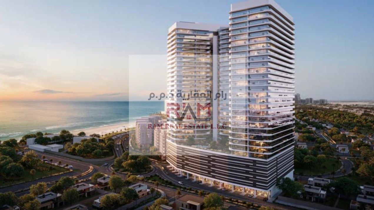 One Bedroom Apartment for Sale in Amwaj Tower Ajman Direct Sea View Prime Location Flexible Payment Plan