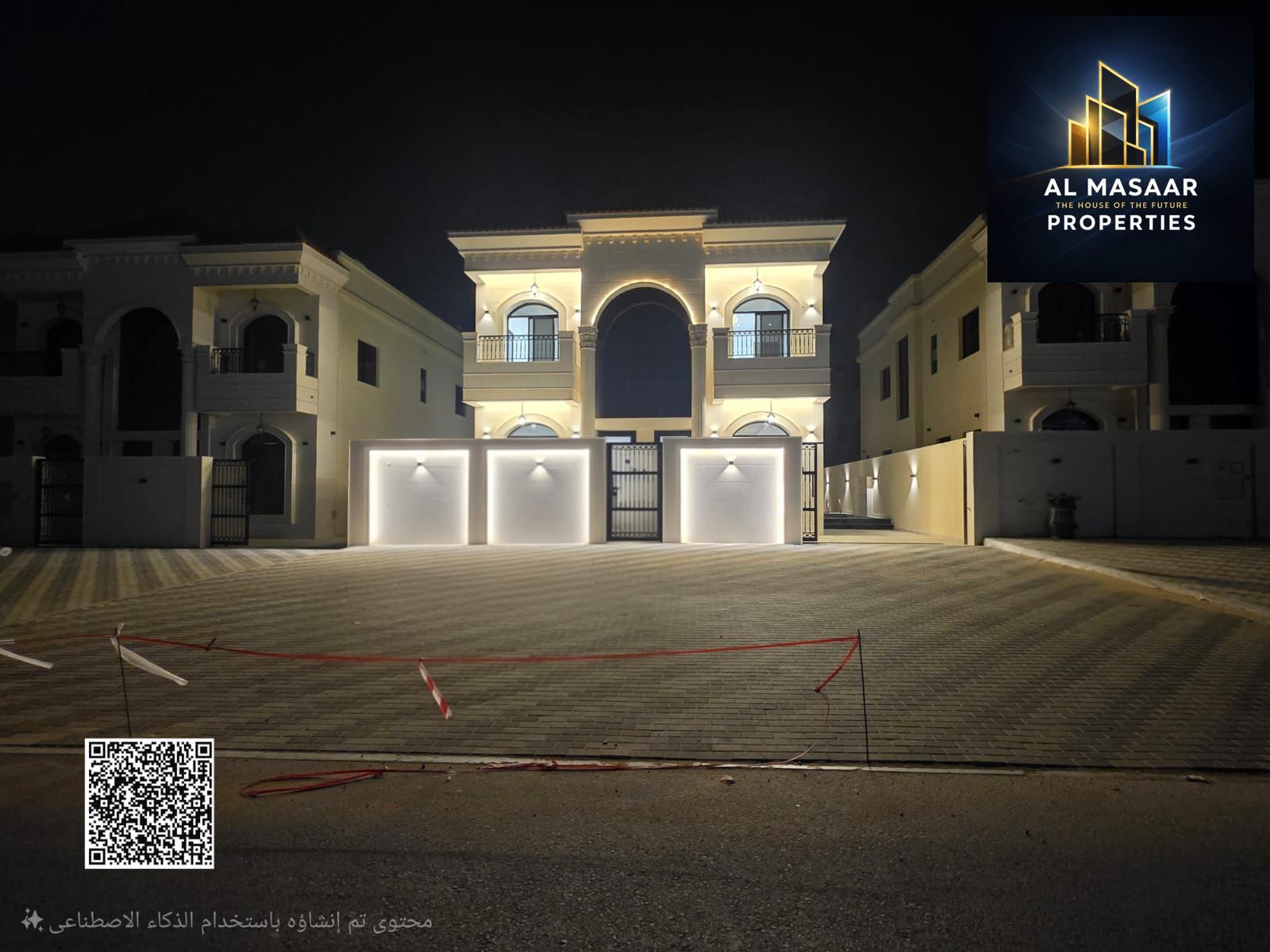 Villa with all registration and ownership fees included, ready to move in, in one of Ajman's most prestigious areas. Freehold ownership available to a