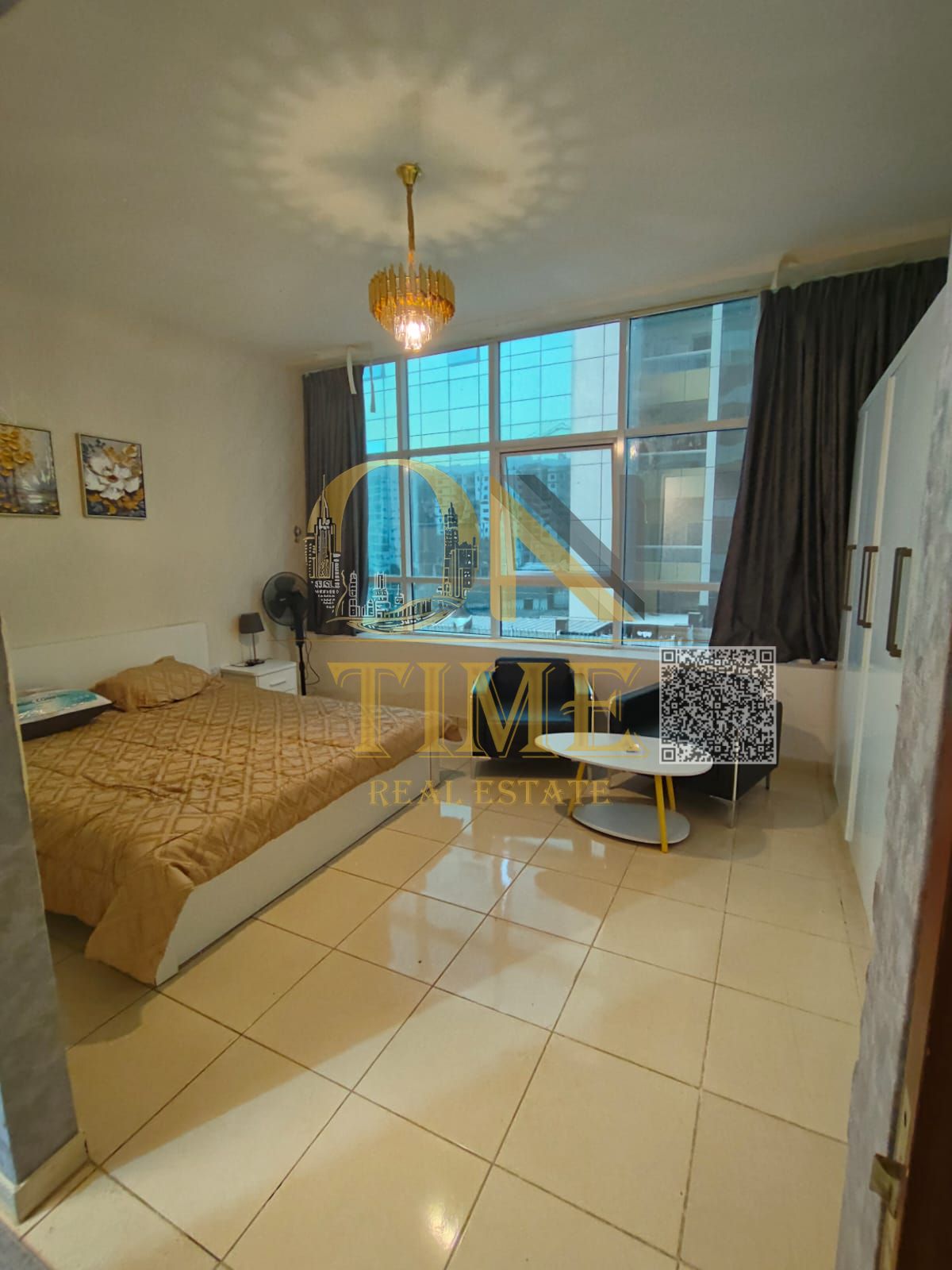 One bedroom and living room apartment for monthly rent in Ajman second tenant in Orient