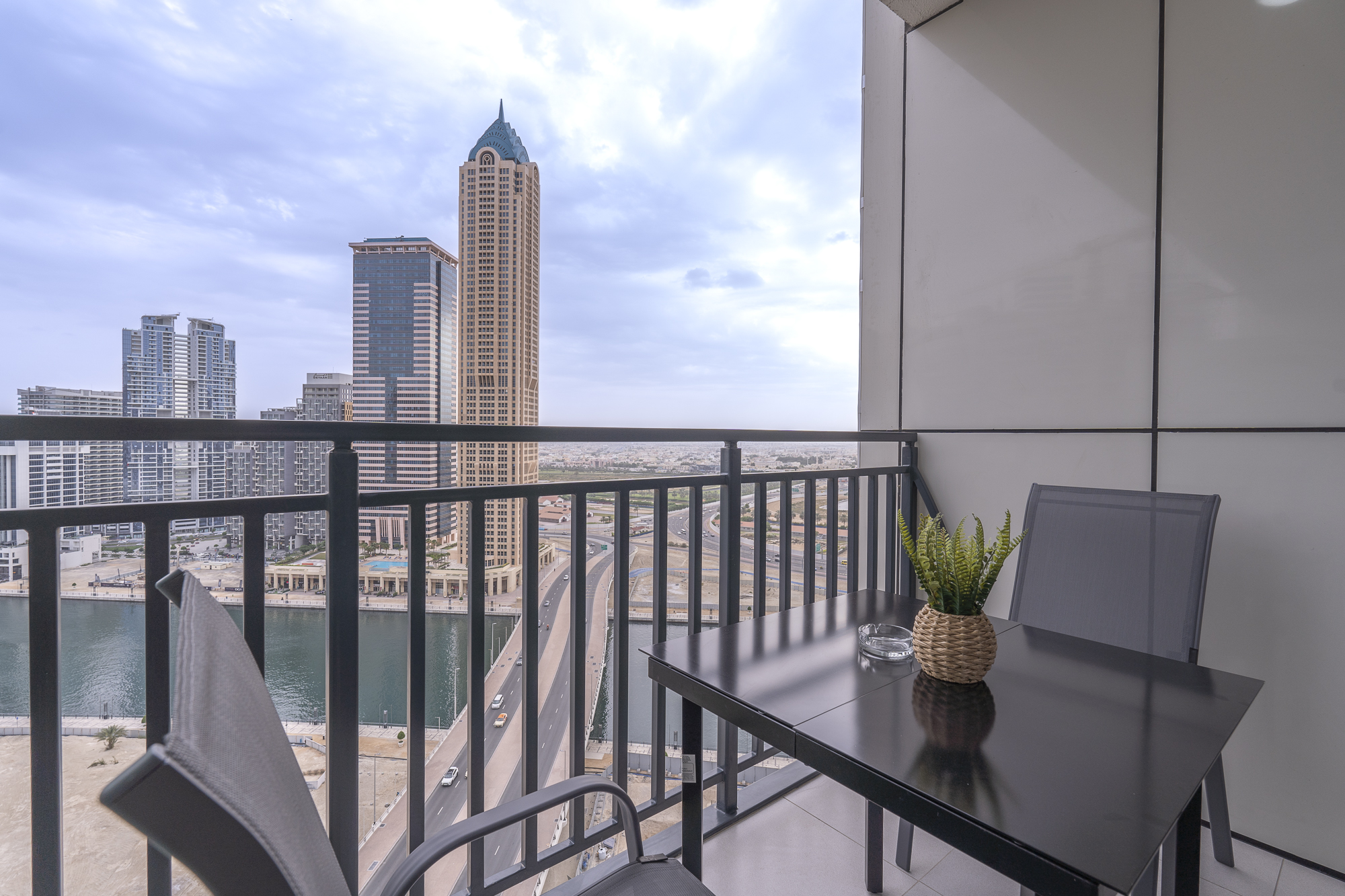 1BR with Sofa Bed | Zada Tower | Metro, Bus Access | All Bills Included