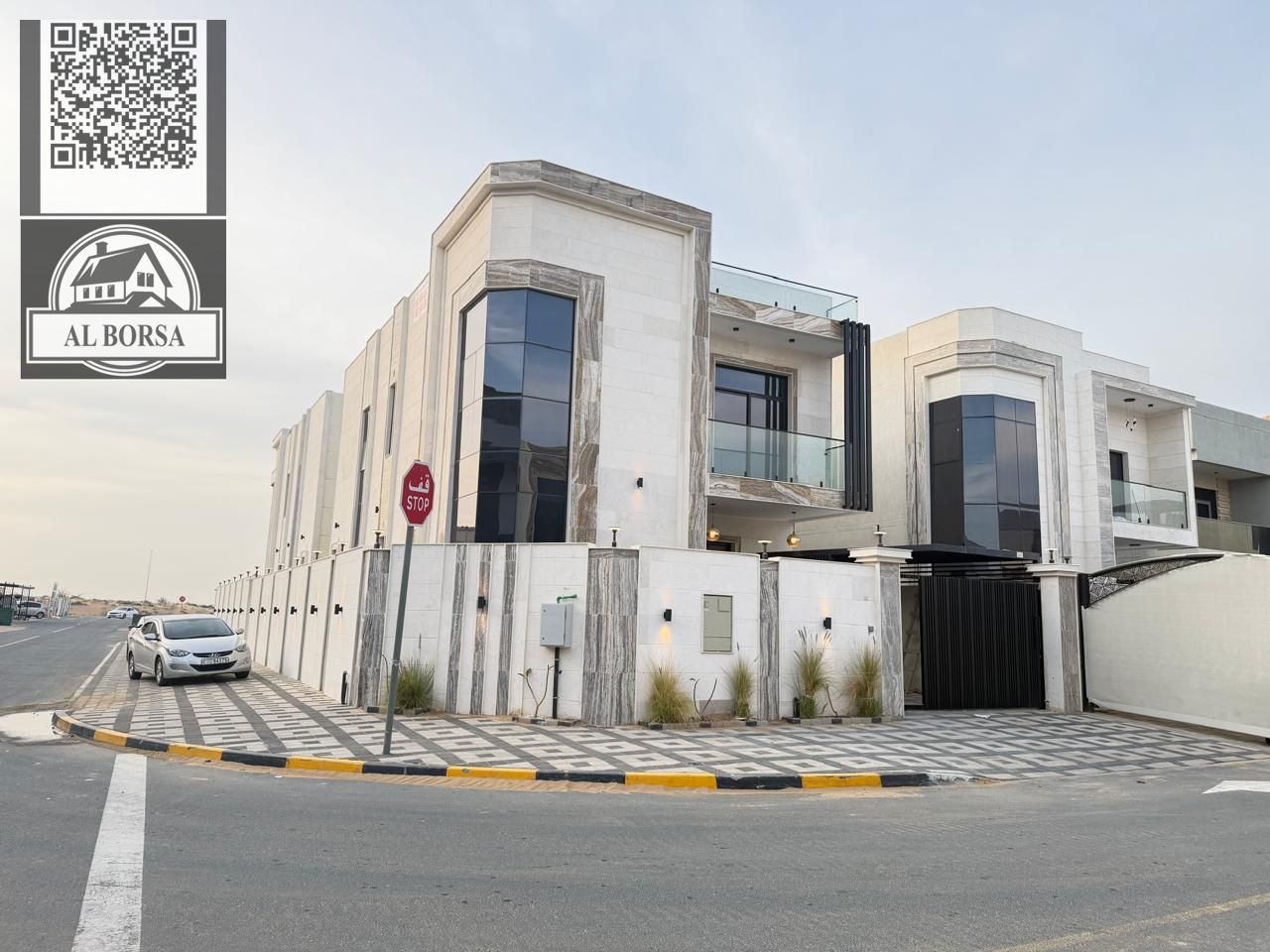 Villa for rent in Al Zahia – First occupancy | 5 master bedrooms + Majlis + Living room + Kitchen + Maid's room | AED 100,000