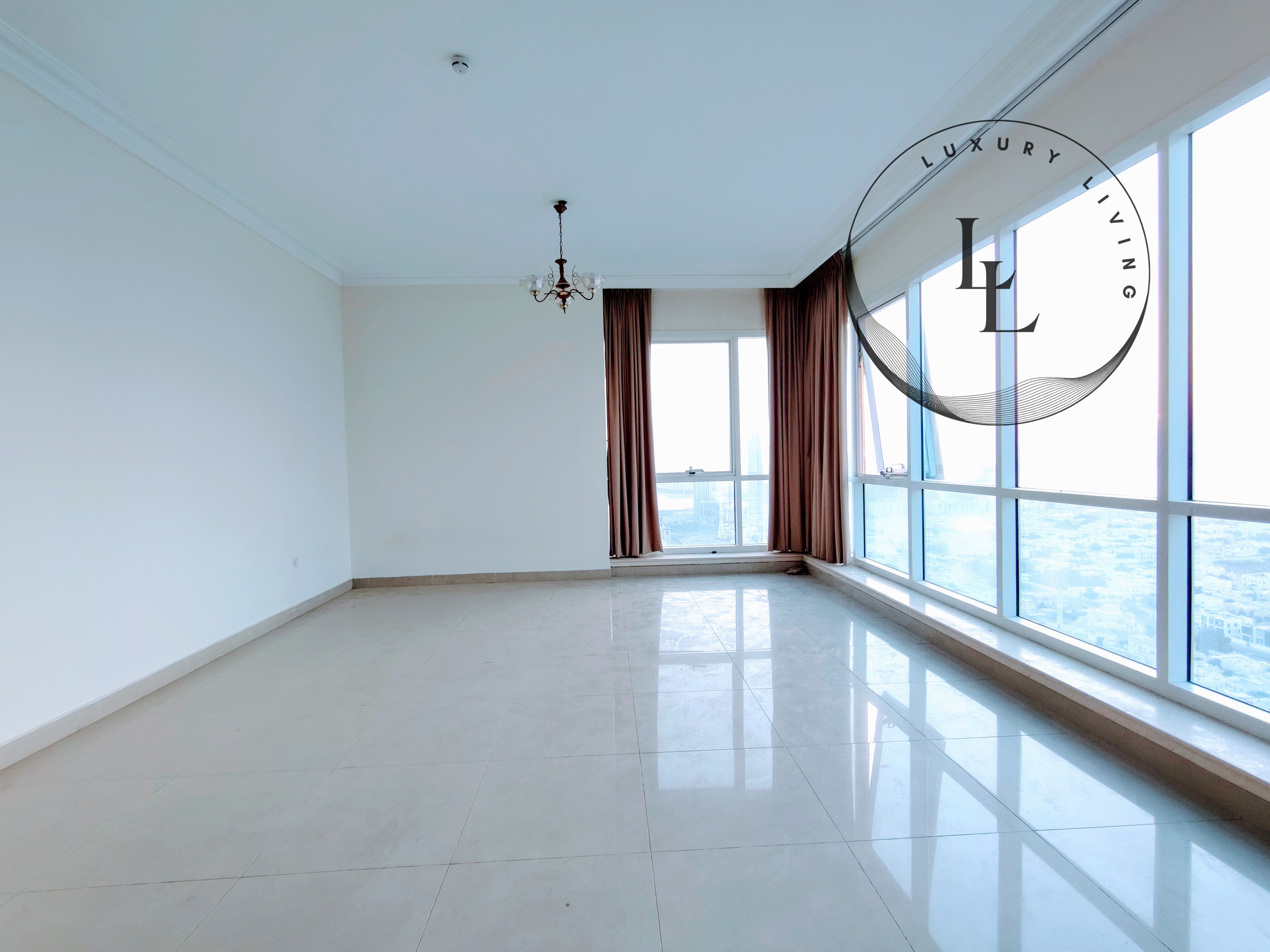 Lavish AC free 3bhk apartment is available in 110k with gym pool free