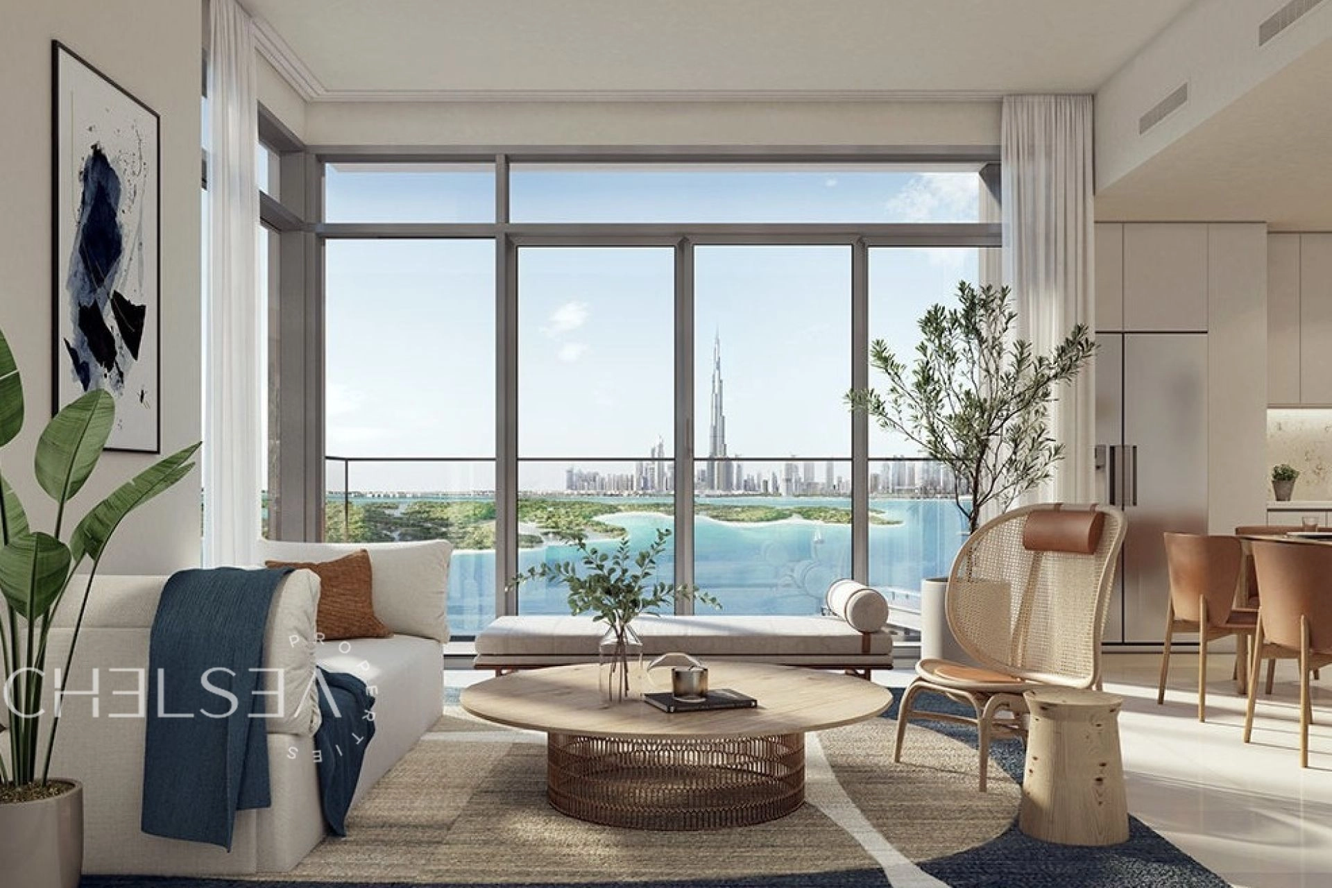 WATERFRONT | BURJ KHALIFA VIEW | HIGH FLOOR
