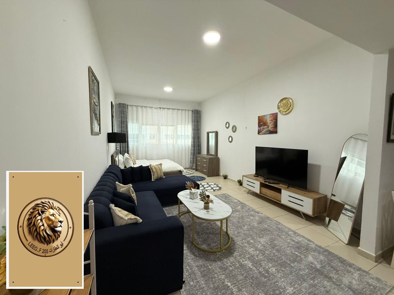 Peace be upon you and God's mercy and blessings Today we brought you a special opportunity Furnished Studio Hotel - First Resident in Ajman Towe