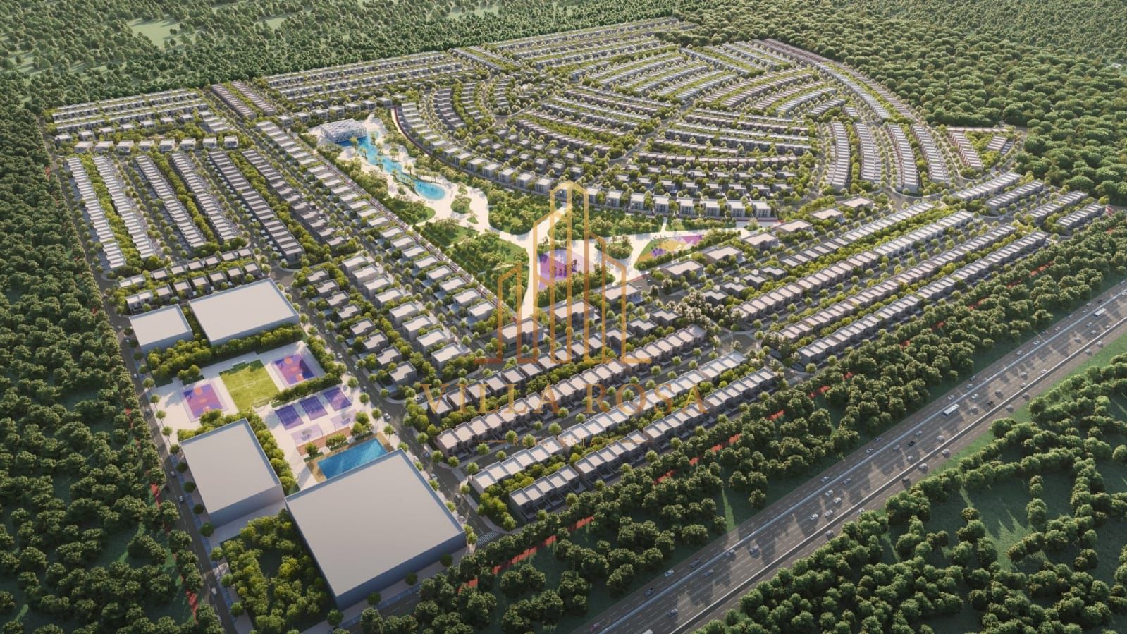 Townhouse for sale, price per plot in the Hayyan project on Emirates Road.