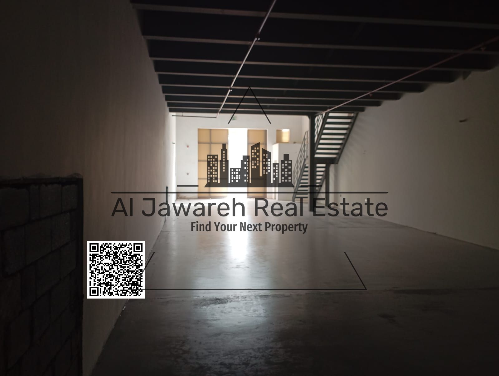 Code 3136 Annual warehouse for rent in Ajman Al Jurf 1, located in a prime and active area near the Ajman Car Market, offering excellent accessibility