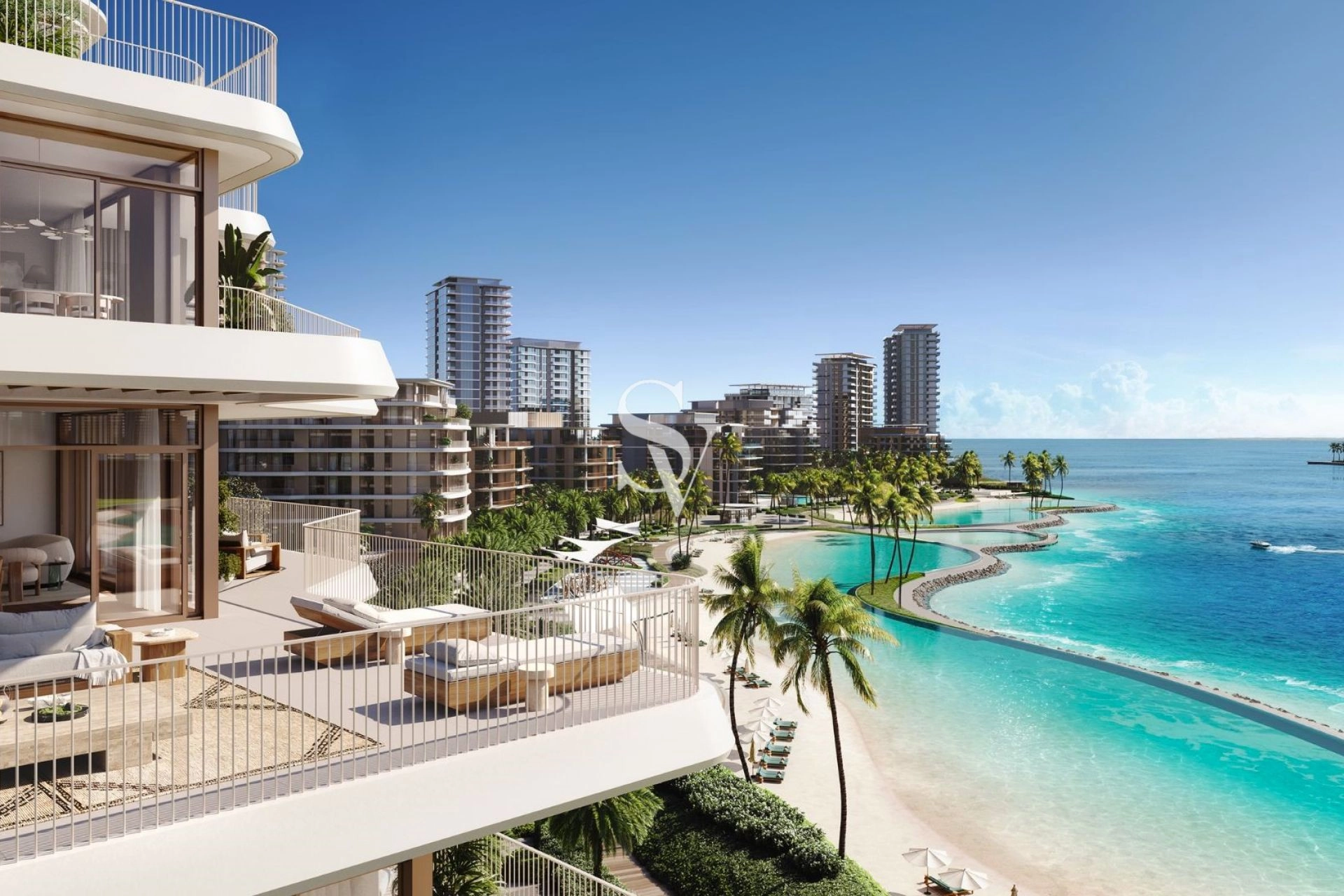Resort Living | Crystal Beachfront | Sea View 1 BR