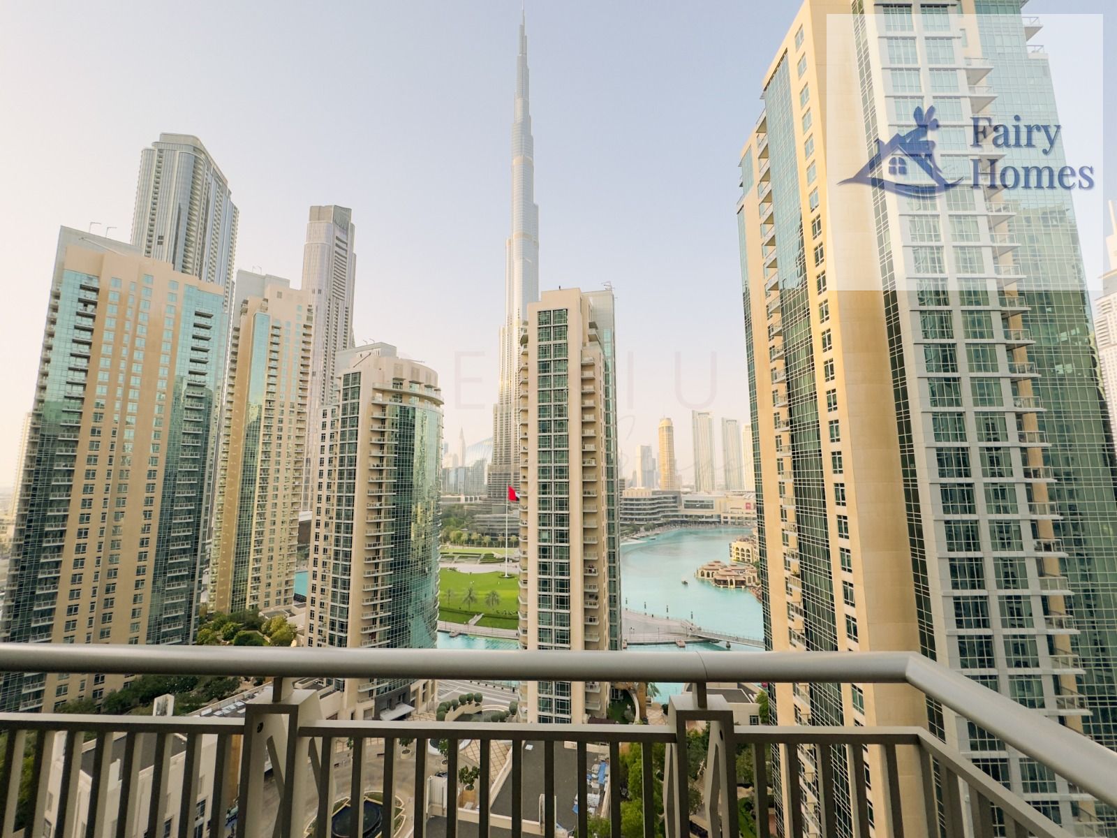 Furnished 2Bed+Maid | Burj Khalifa View | Vacant