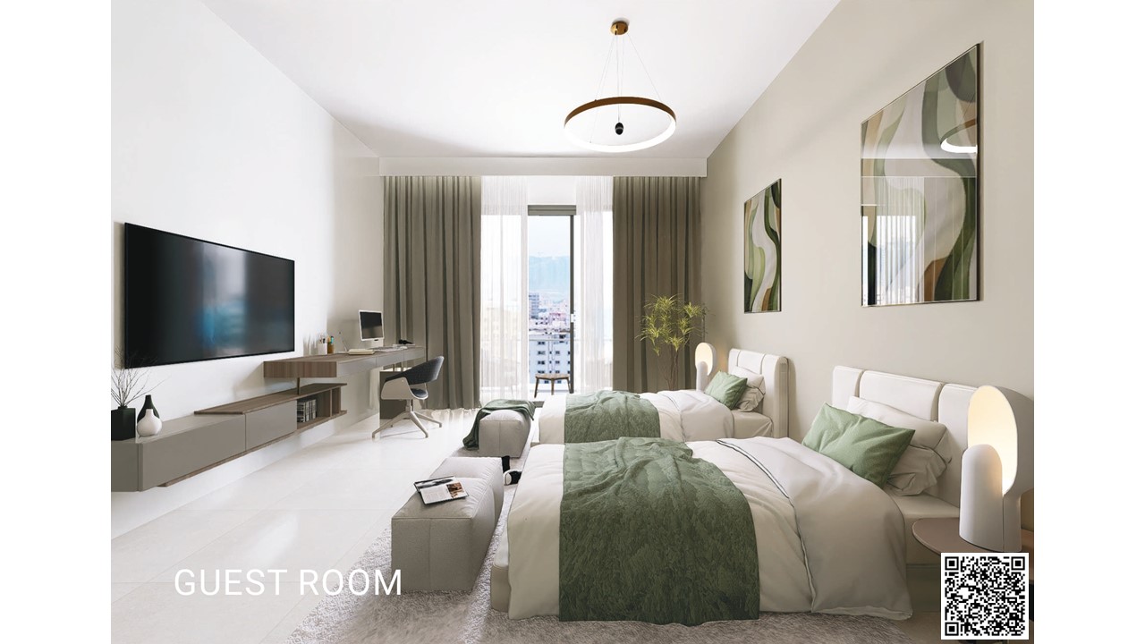 Stylish Contemporary 1-Bedroom Apartment