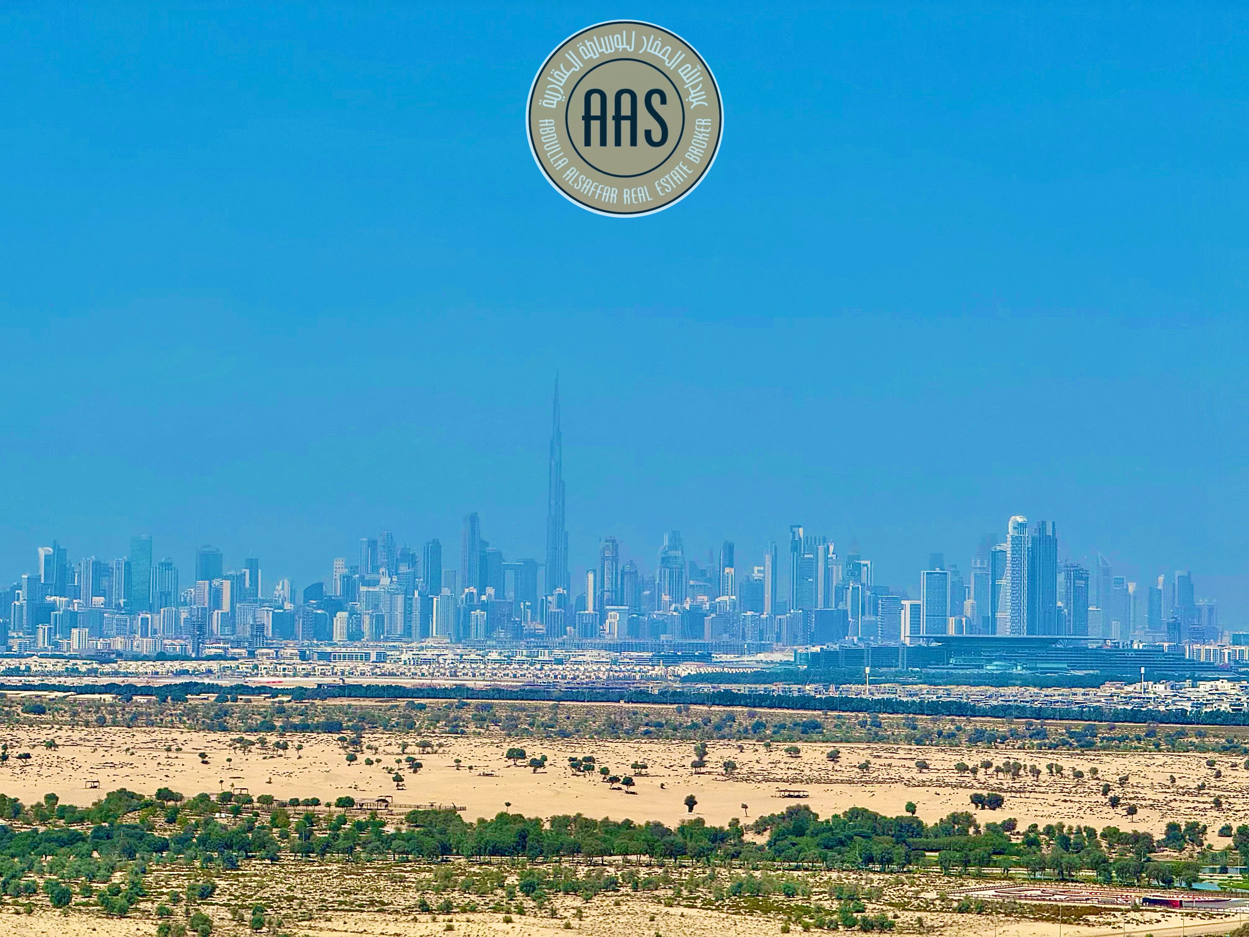 Prime Location•Barari & Burj Khalifa View•Chiller Free•Huge Size•Luxurious 1bhk•All Amenities