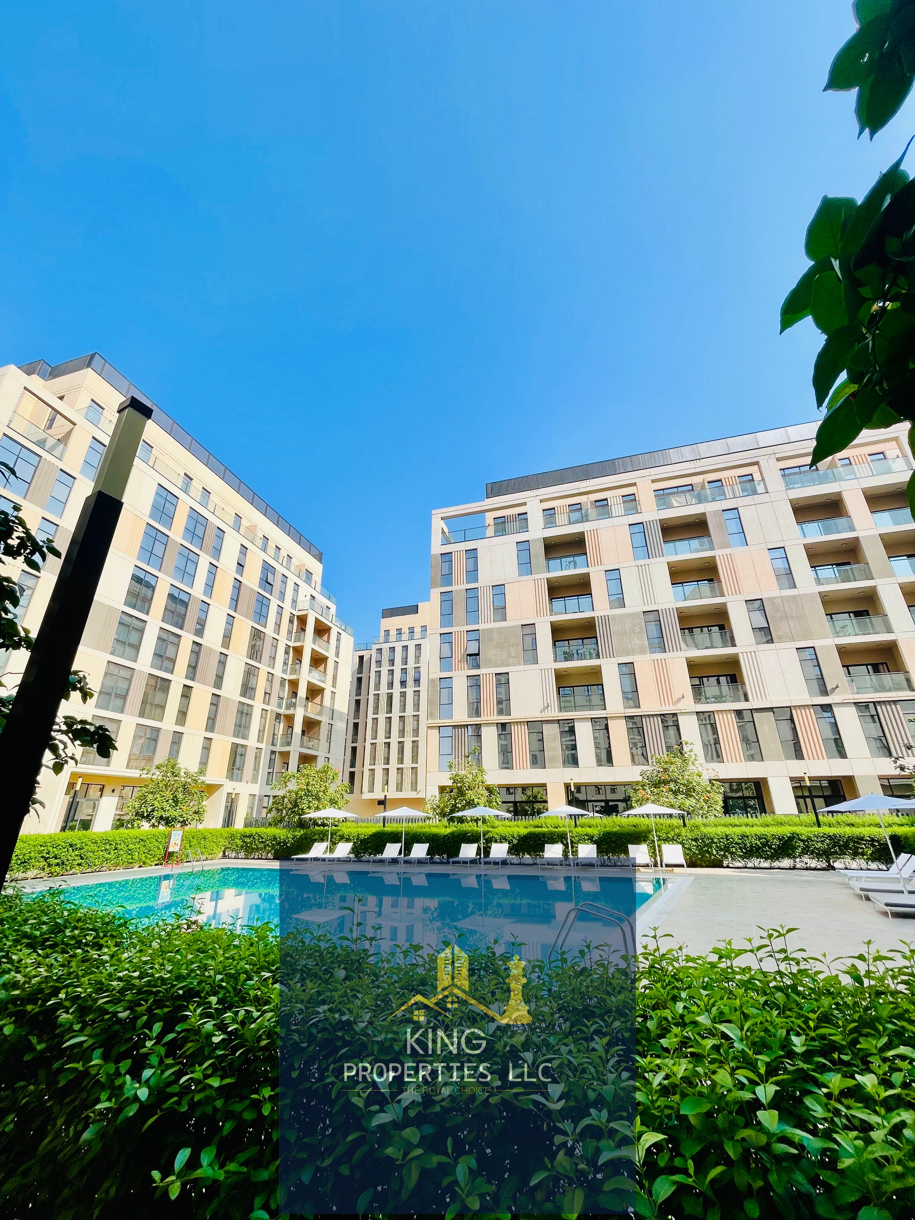 One bedroom hall with balcony is available for rent in Al Mamsha