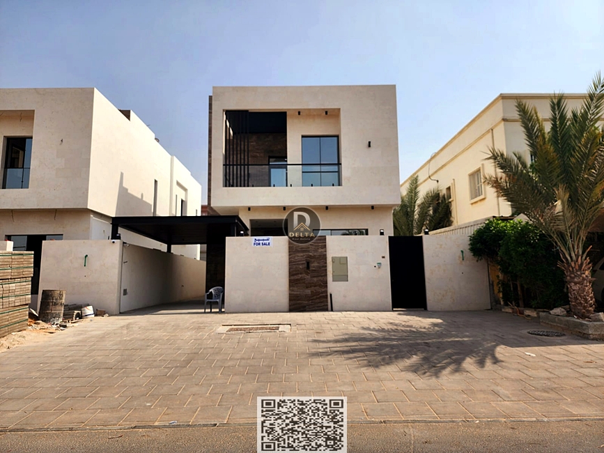 A great opportunity to own a brand new villa in Al Muwaihat 2 area, in a prime strategic location right next to the mosque and on a main road.