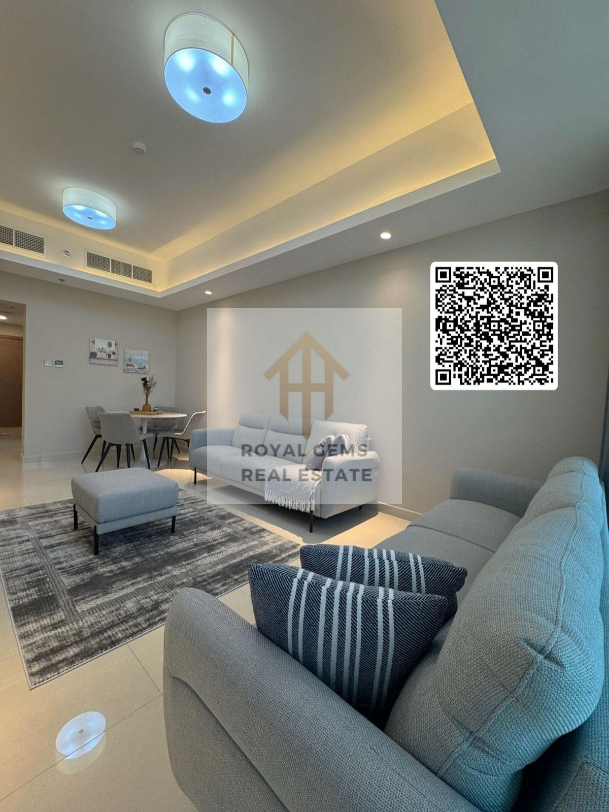 Luxurious Living 1-BHK | Fully Furnished | Gulfa Tower With Gym, Swimming Pool, Kids Play Area & Parking.