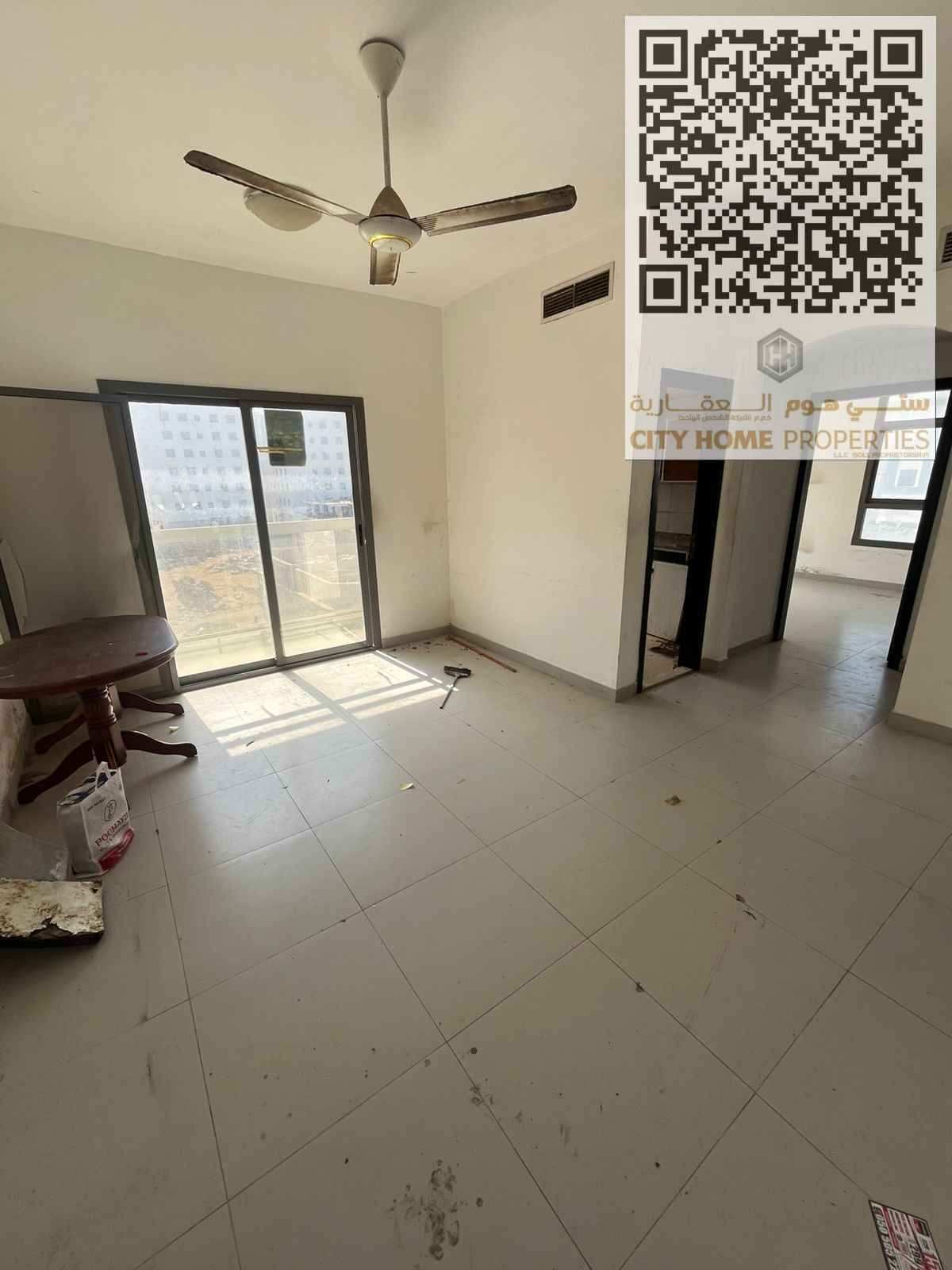 2BHK for Rent in Al Jurf 3 – Balcony + Central AC – Near Dubai Exit – 35,000 AED | 4–6 Payments | No Restrictions!