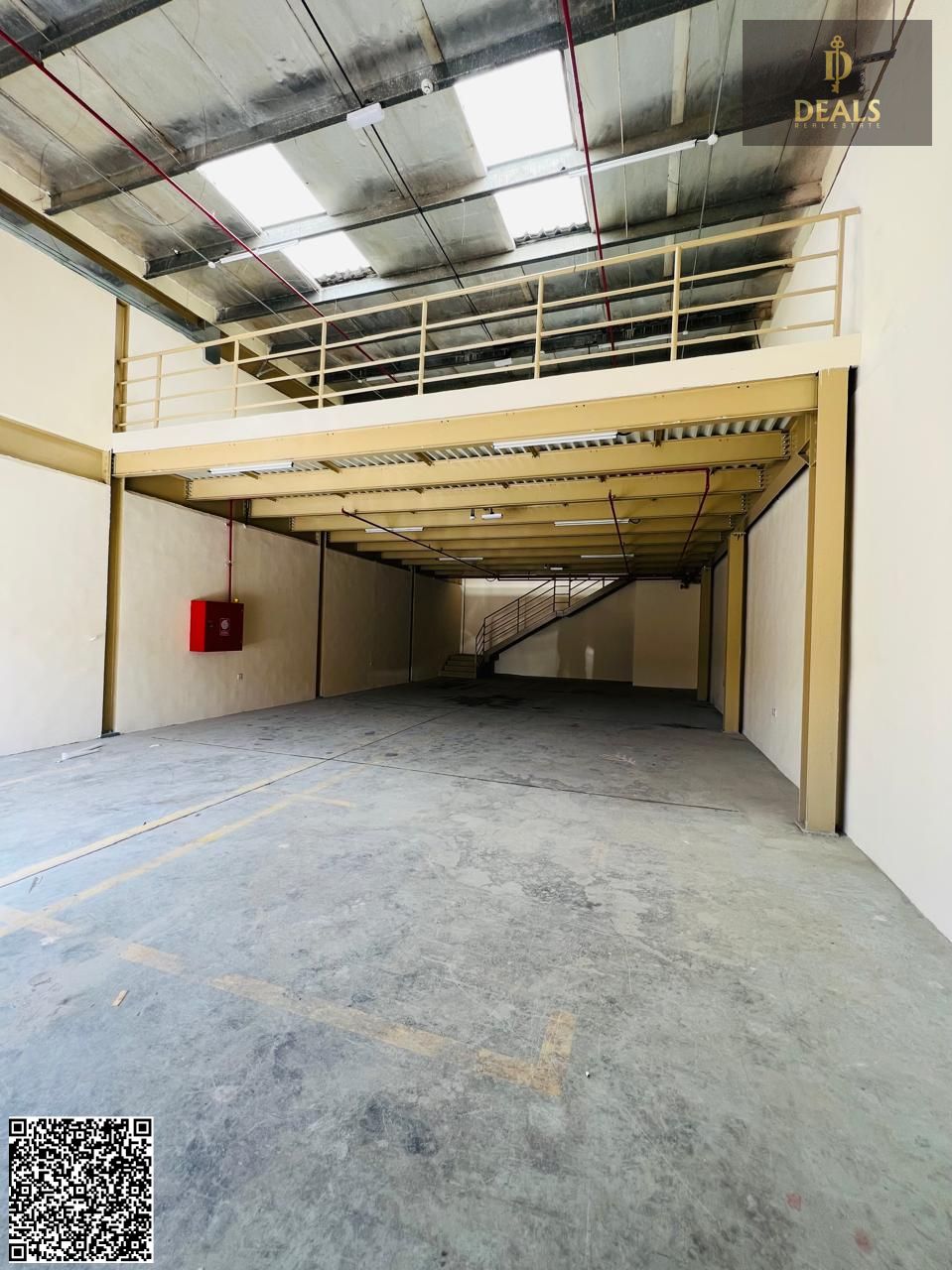Brand New 3,000 Sqft Warehouse with Mezzanine | 22.5 kW Power | Prime Al Jurf 1