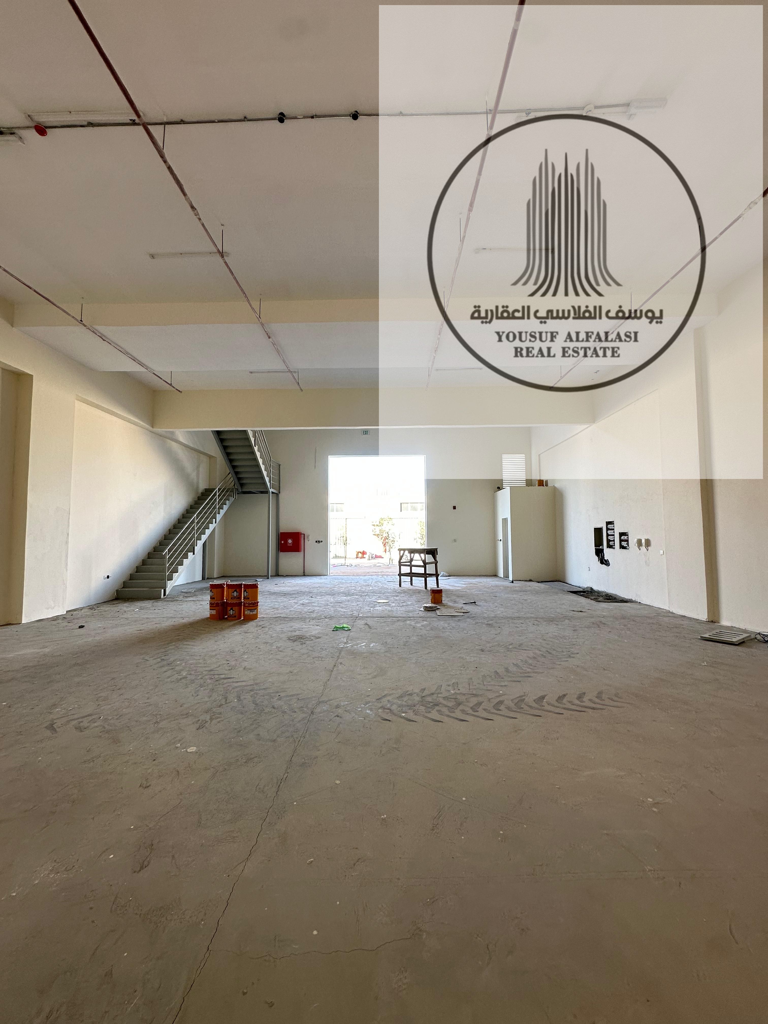 Warehouse rent in Ajman - Jurf Industrial Area 3 - 3800 SQ FT - 50 KW - Price 190000 AED