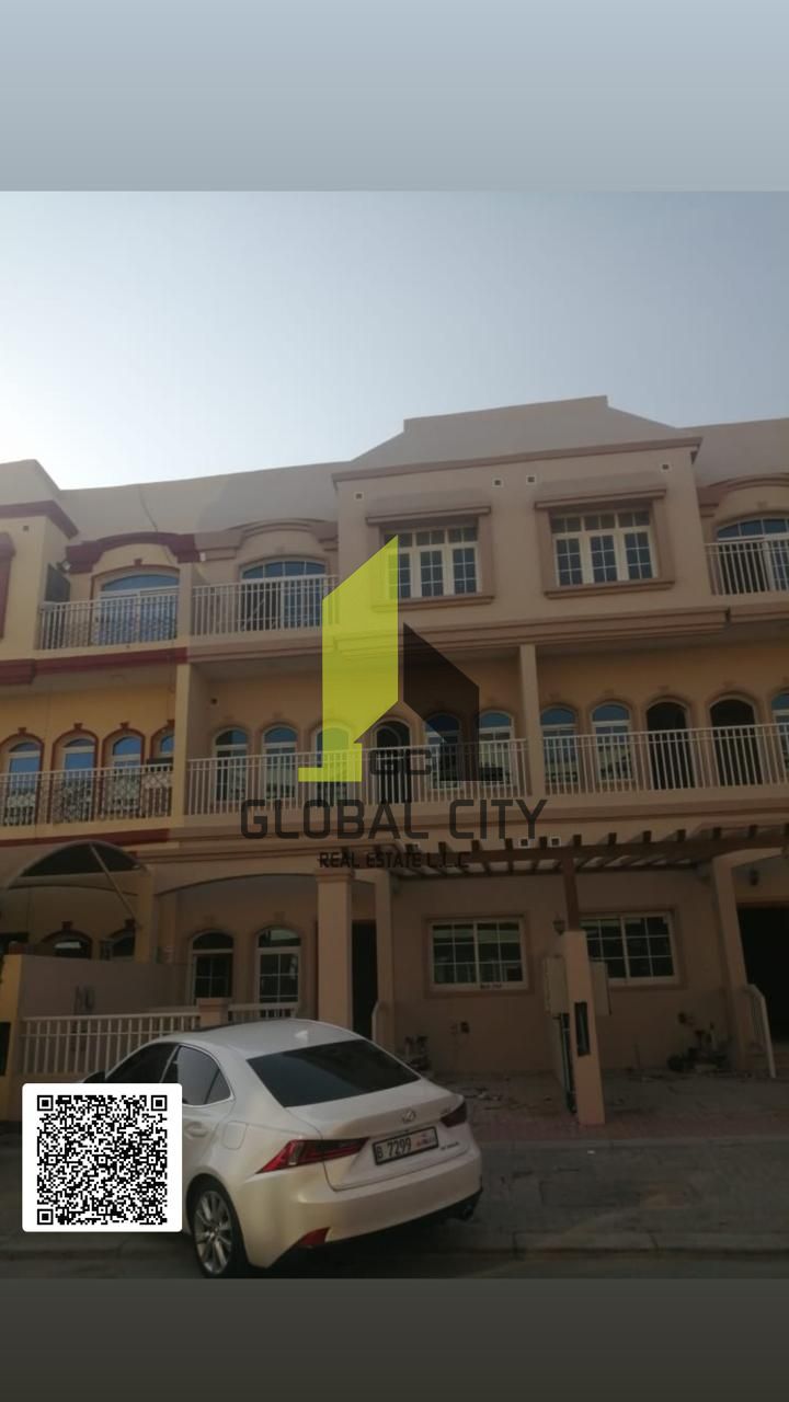 Last 4BR Townhouse for Sale in Ajman Uptown – No Transfer Fees | No Maintenance Charges | Govt Electricity (FEWA)