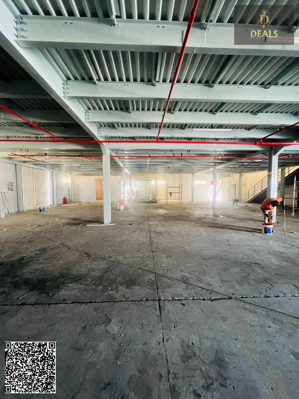 Massive 13,862 Sqft Warehouse with Mezzanine | Prime Al Jurf 1 | Ideal for Logistics & Trading