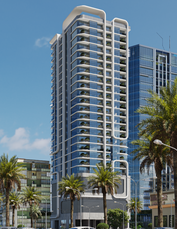 One bedroom apartment with an open view in the OASIS Tower3(OFF PLAN)