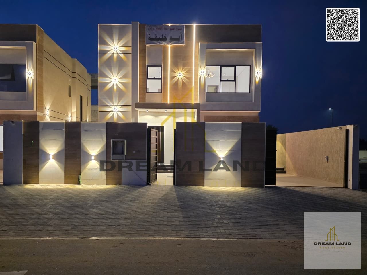Own a villa in Al-Haliyo area, excellent location, with a price that includes water, electricity, and registration fees.
