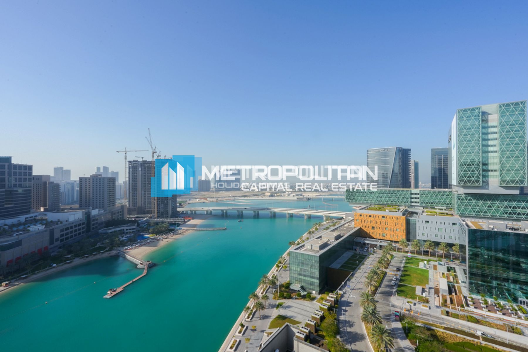 High Floor | 1BR Junior | Full Canal View | Furnished