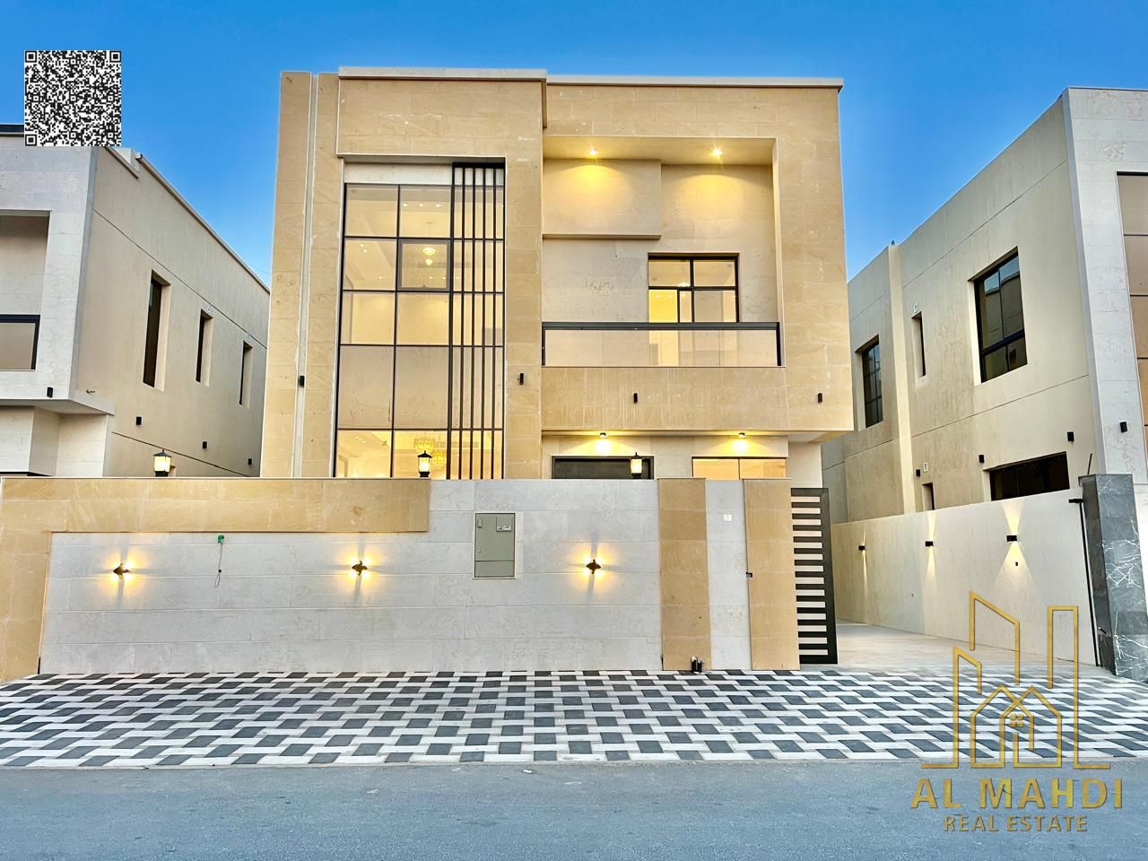 A villa with all registration and ownership fees included, on the main street, ready to move in, in the most prestigious areas of Ajman. Freehold owne