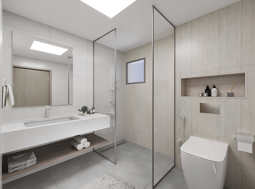One bedroom apartment with an open view in the OASIS Tower3(OFF PLAN)