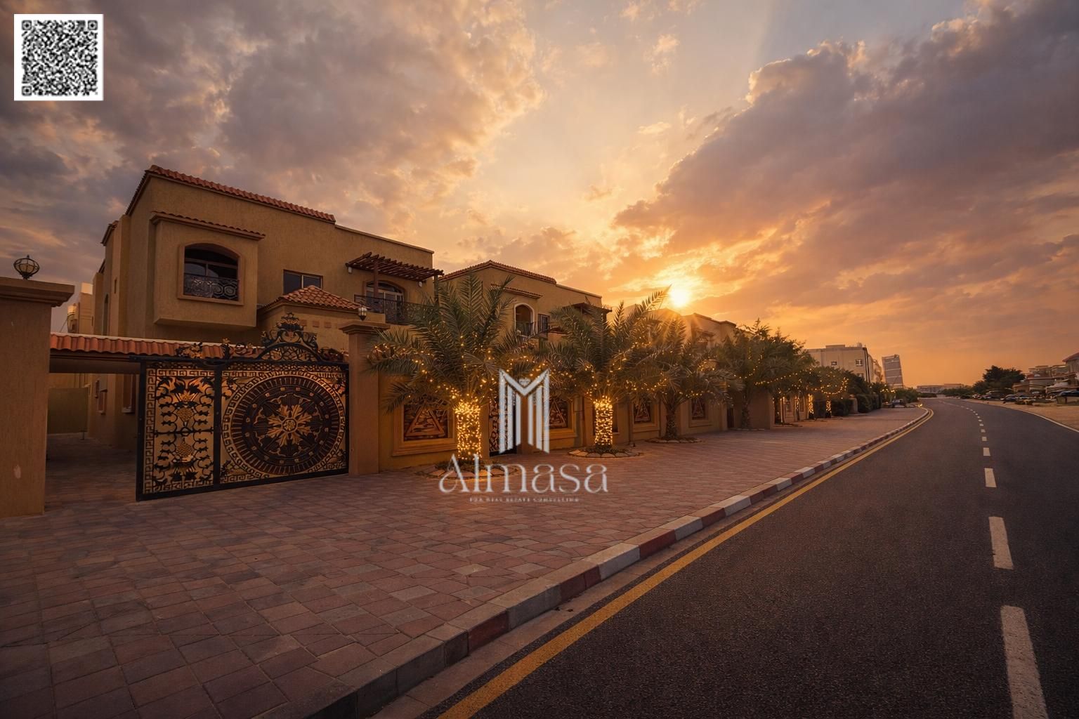 Villa for sale in Al Mowaihat 1 – Ajman, located in a vibrant residential area close to restaurants,