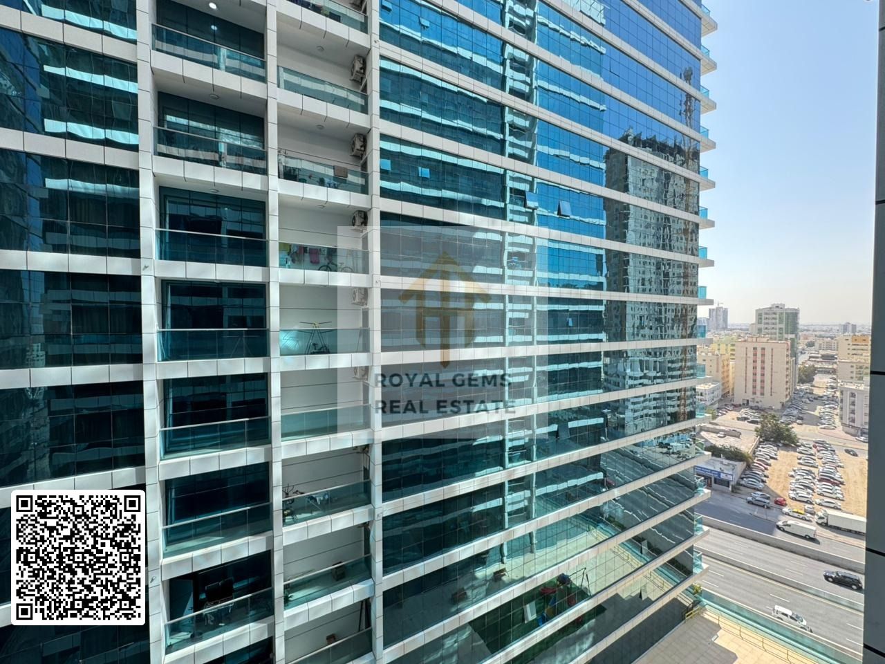 Spacious Unfurnished 2 BR | Prime Location | in Gulfa Towers | Swimming Pool, Gym, Kids Play Area & Parking.