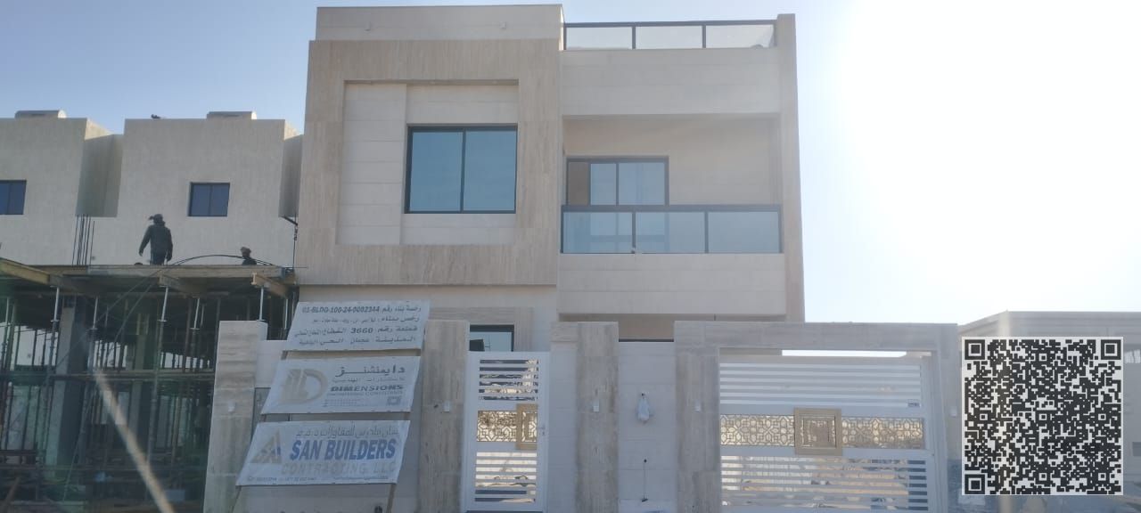 BEAUTIFUL 5 MASTER BEDROOM VILLA AVILABLE FOR RENT IN BAHIA AJMAN .