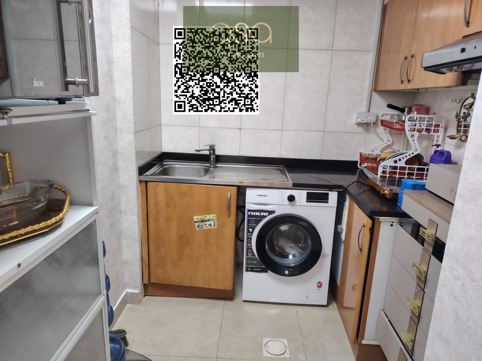 Peaceful Urban Living: 1-BHK Apartment in Central Nuaimiya