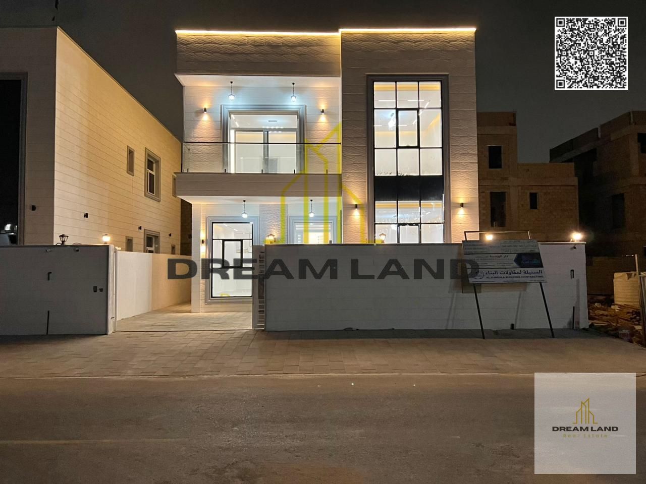 Luxury villa in **Al Zahia - Ajman**, ready for immediate occupancy, featuring high-end finishes and spacious, fully-equipped living areas. **Freehold
