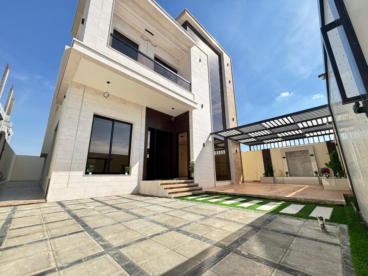 Villa including registration and ownership fees, located near all services and close to Sheikh Mohammed Bin Zayed Road. Freehold ownership for all nat