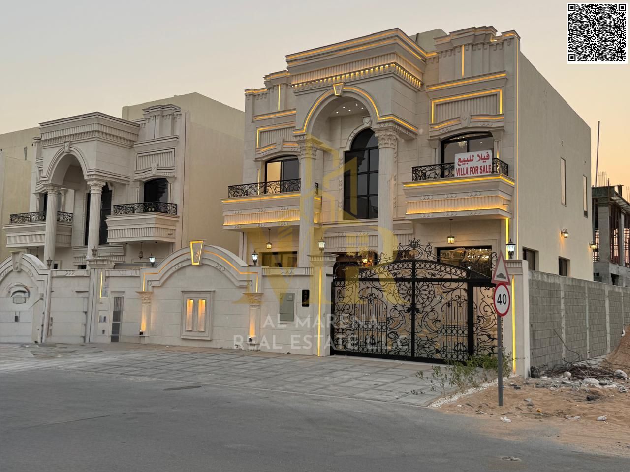 Premium Villa for Sale in Al Helio 2 – Large Plot & Rooftop Seating
