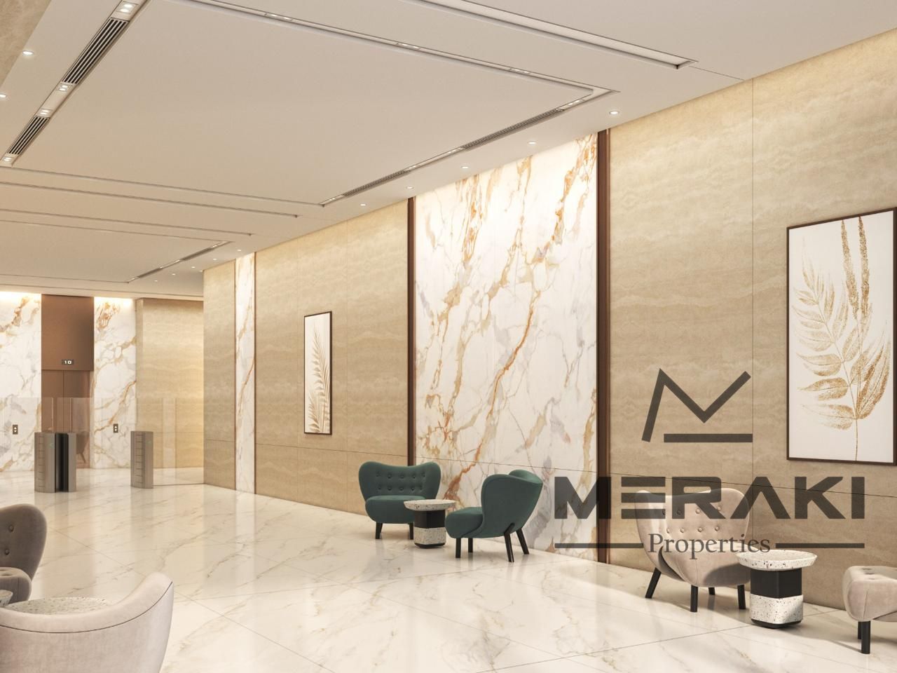Studio for ownership, first installment 151,690 AED, free air conditioning + freehold ownership