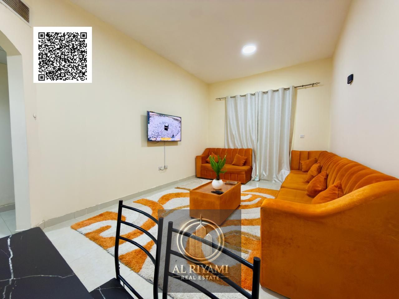 Furnished one-bedroom apartment for monthly rent – Al Rashidiya 3