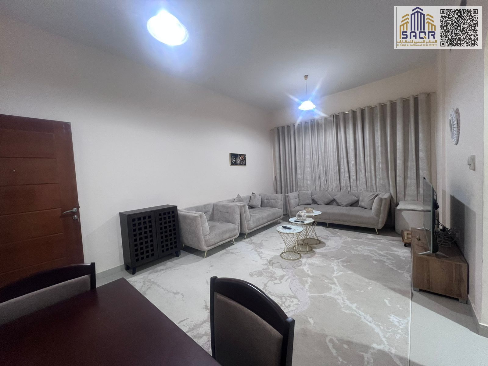 Fully Furnished 1 Bedroom Apartment with Balcony & Central AC – 4200 Monthly Inclusive