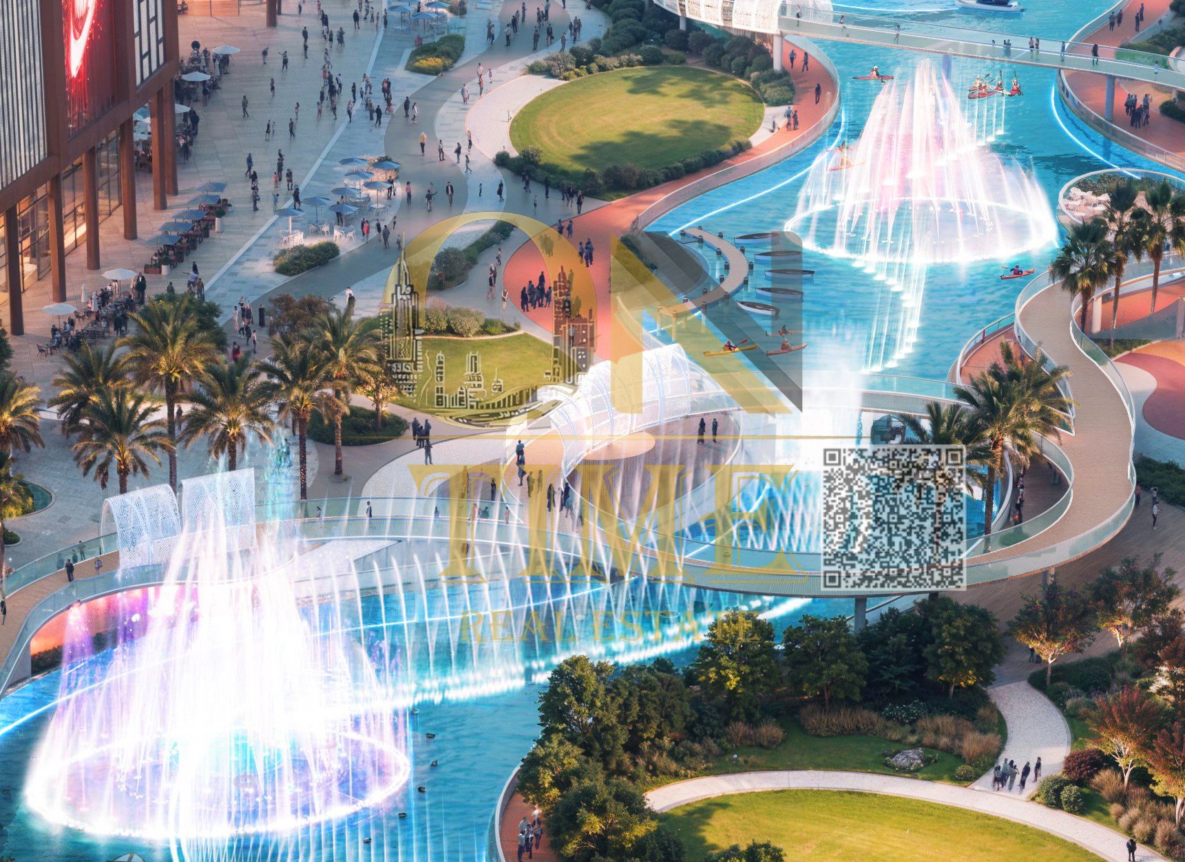 Exclusive offer with a down payment of 68,000 AED | Own your apartment overlooking a crystal lake | Fully furnished | Direct installments with the dev