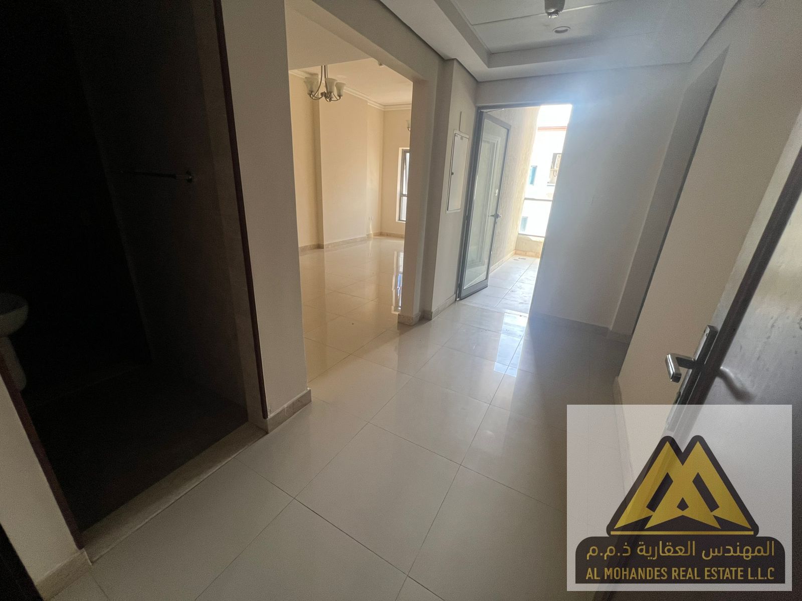 2 Master Bedroom + Living Room Apartment for Annual Rent | Al Naeemia, Ajman | 4 Bathrooms + Maid Room + Balcony