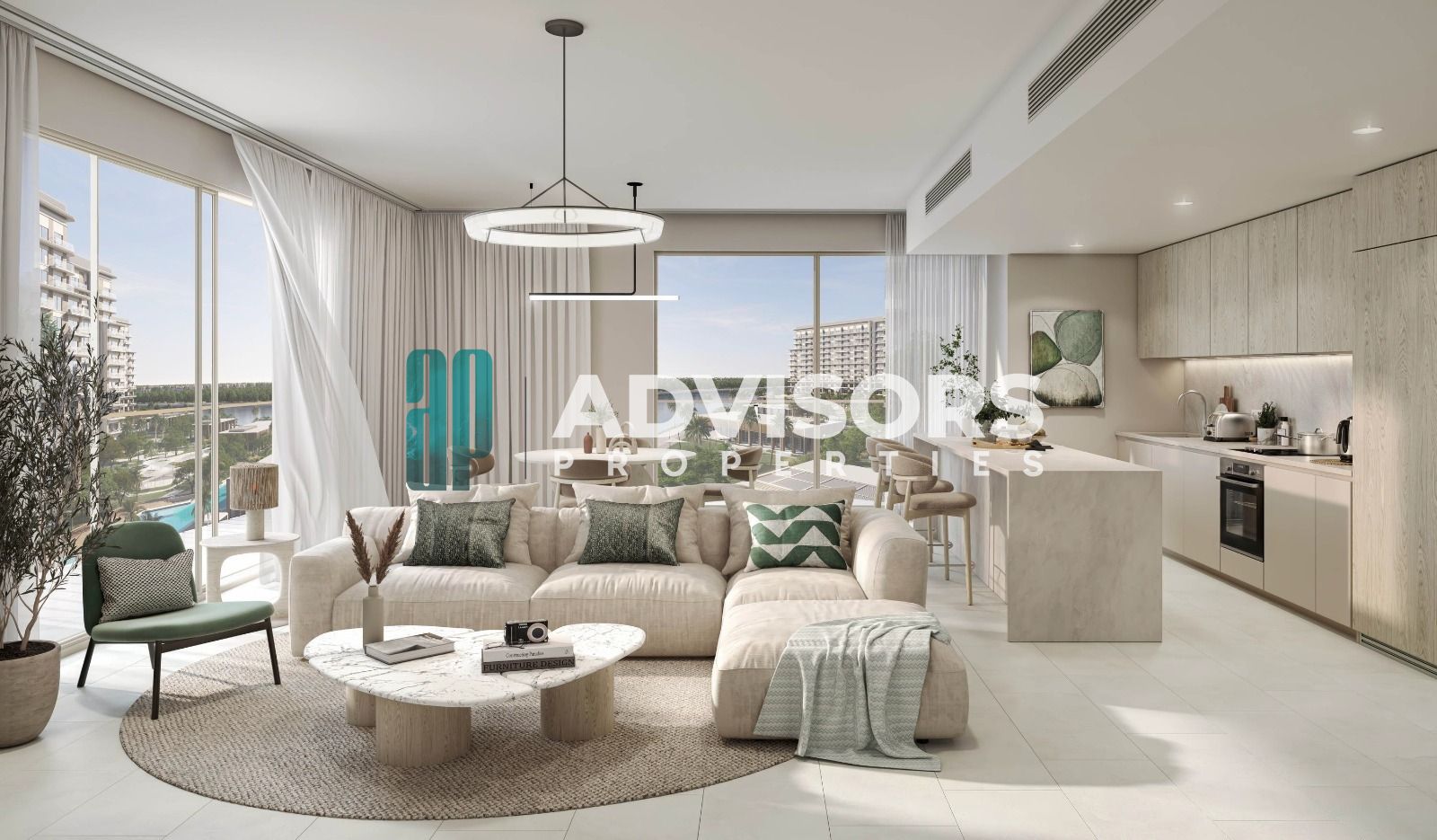 Partial Canal View || Hot Deal || Balcony ||