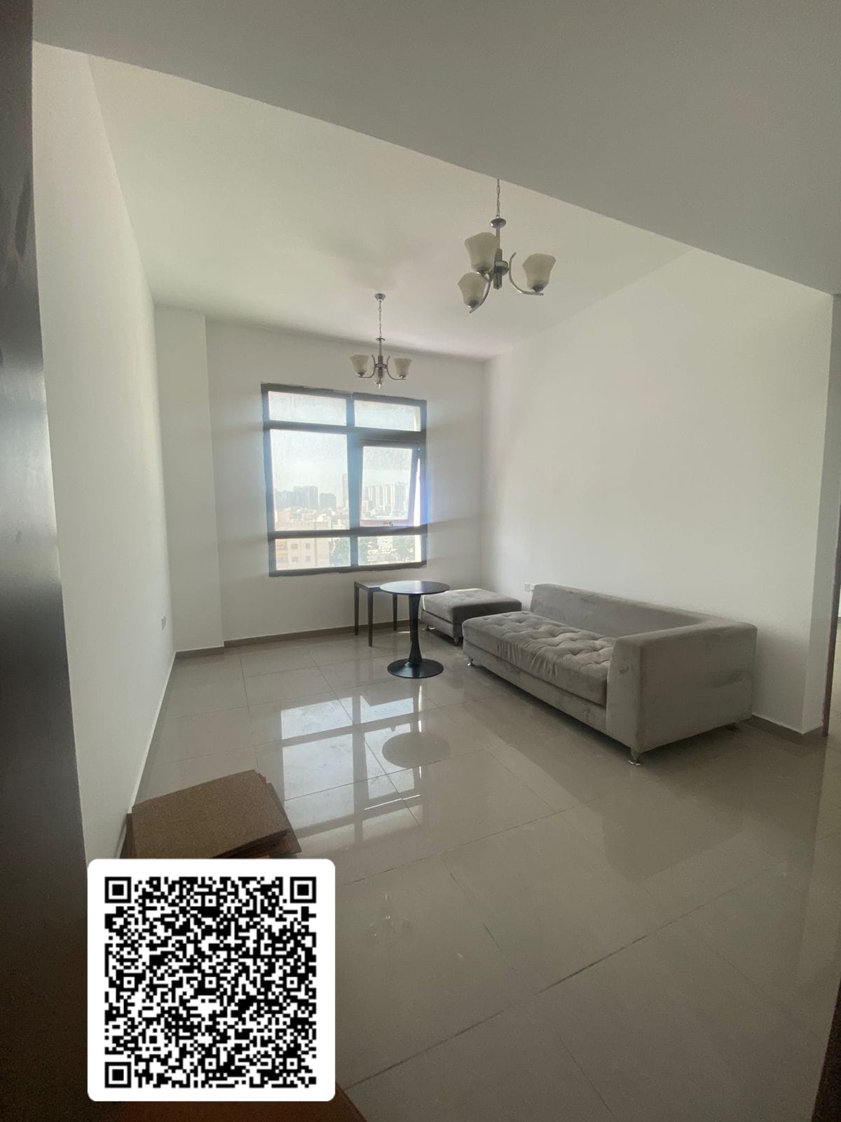 one bedroom and living room