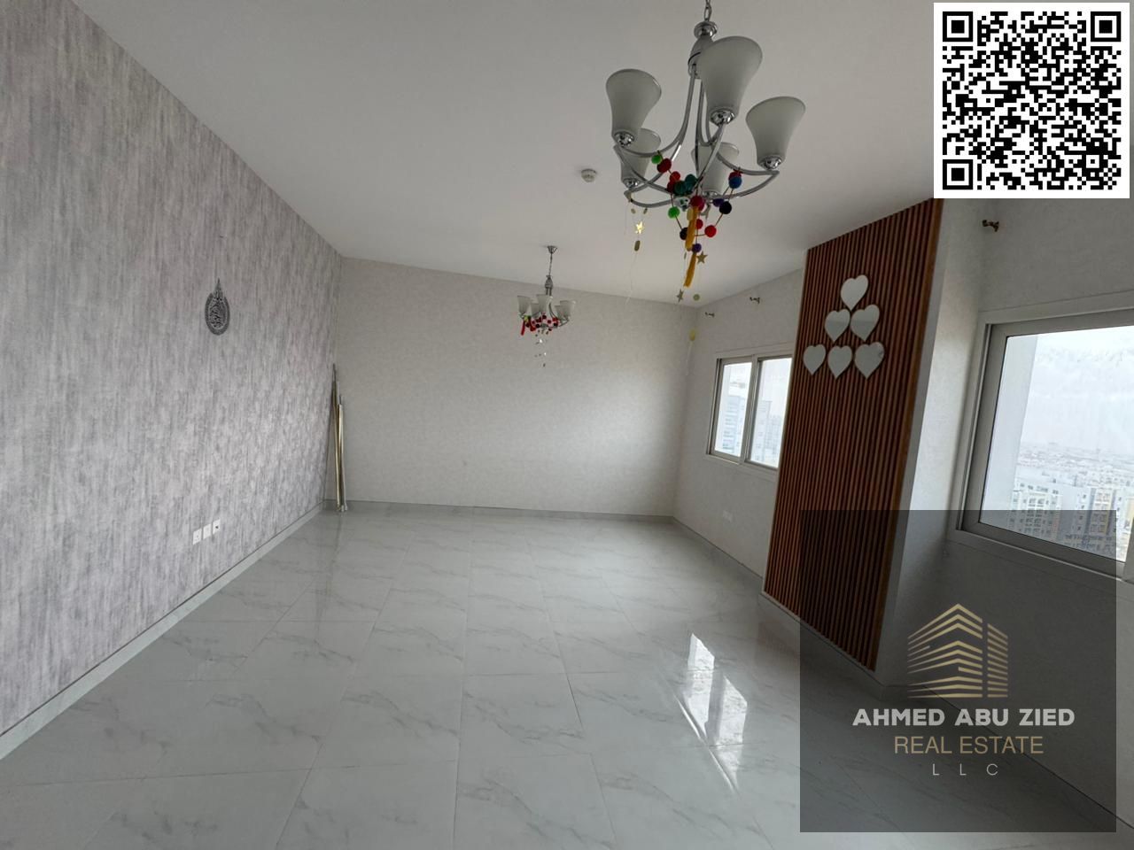 Luxury & Premium 2BR + Hall | Al Jurf 3 | 3 Bathrooms | Balcony | Super Deluxe Finishing | Central AC | Free Parking | 4 or 6 Payments | Security Cheq
