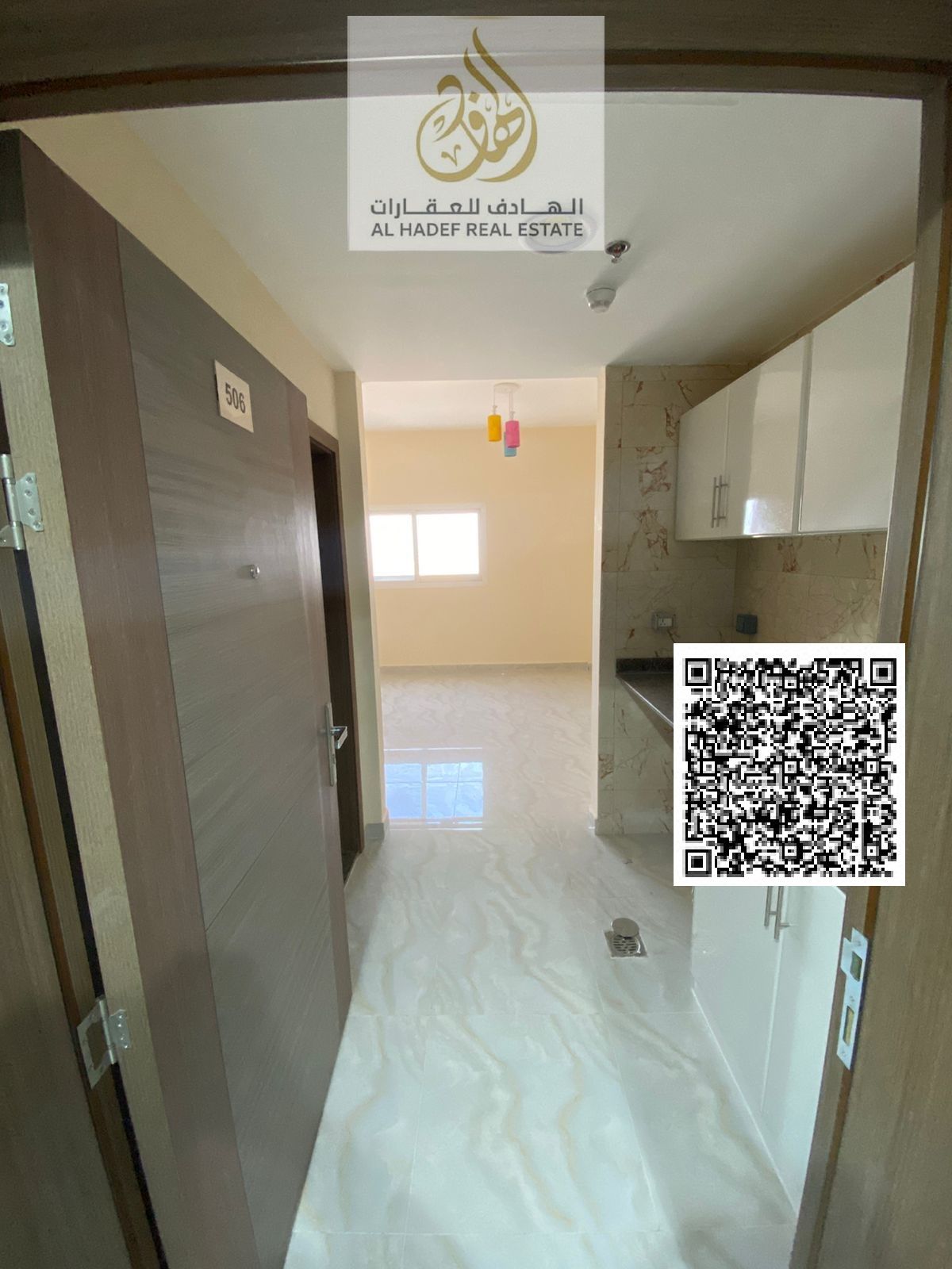 First occupant building in Al Jurf 3, studios with distinctive spaces, priced at 22,000 annually, with payment plans of 4 or 6 installments. Security